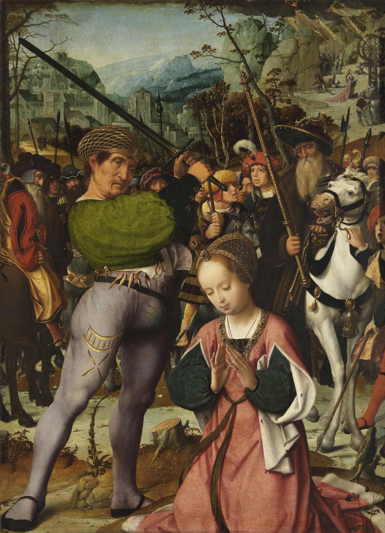 Jan Provoost, The Martyrdom of Saint Catherine of Alexandria