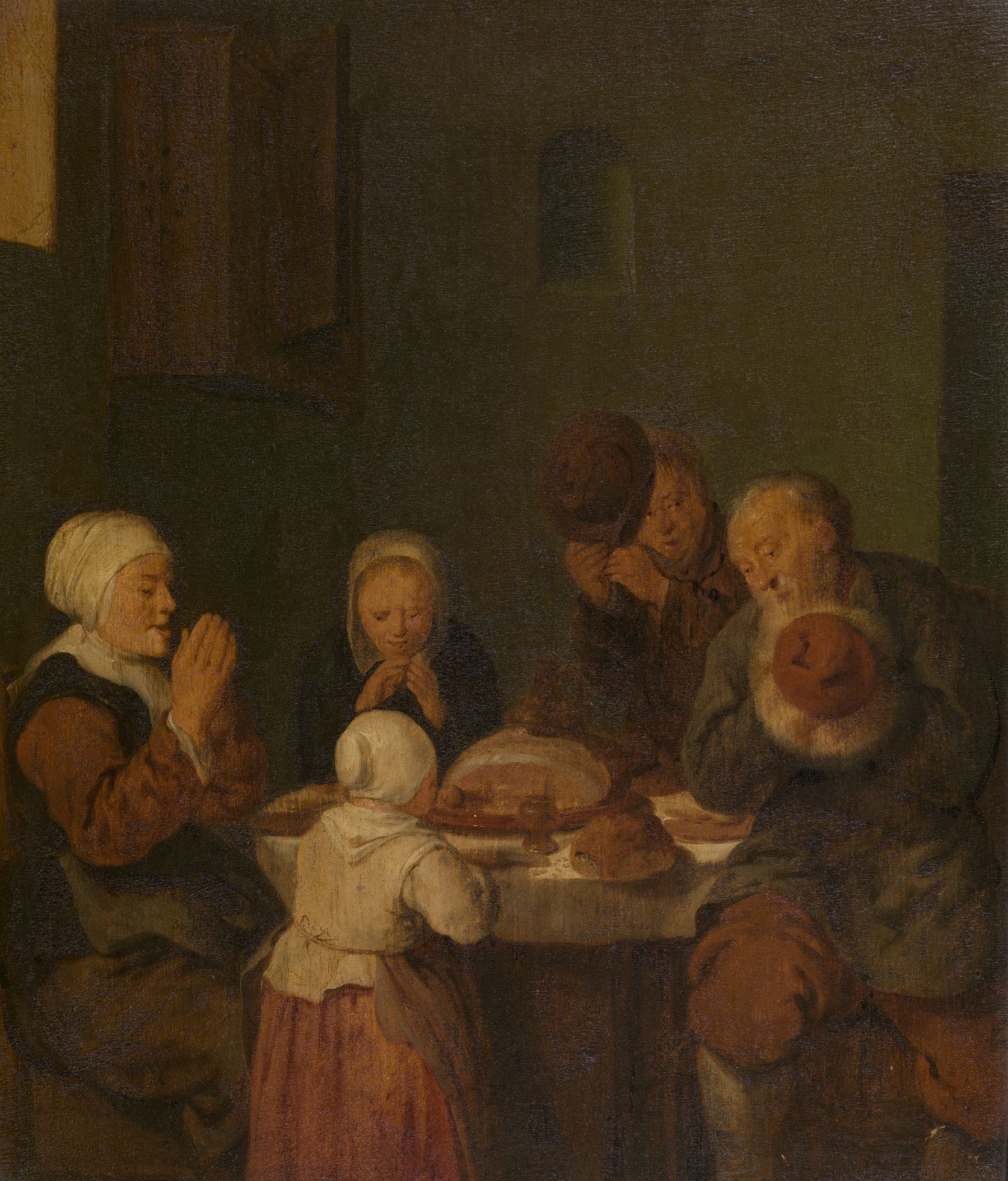 Jan Miense Molenaer, Saying Grace