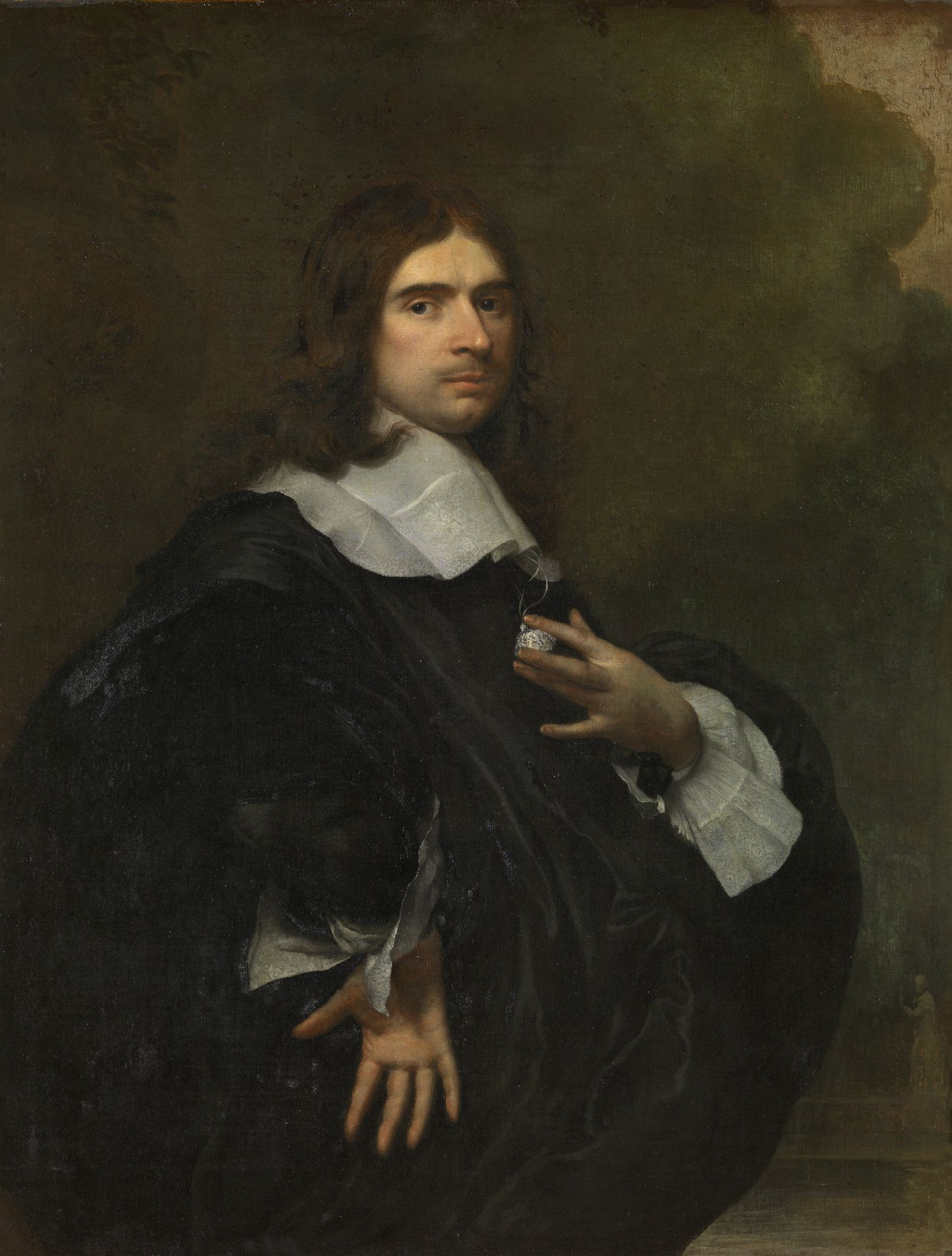 Adriaen Hanneman, Portrait of a Man