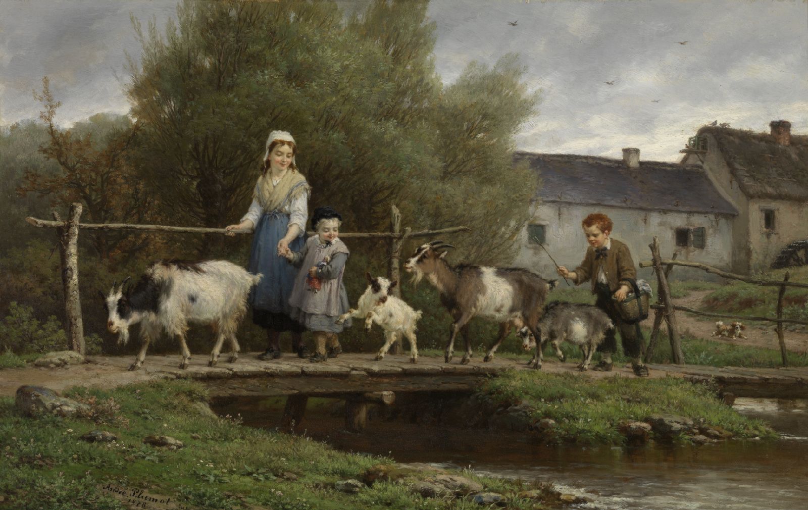 André Plumot, Over the Plank Bridge