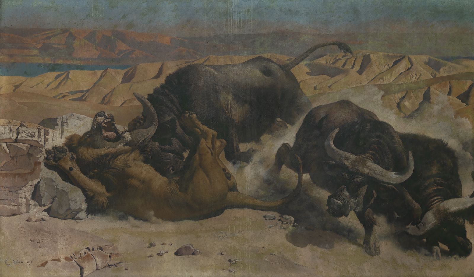 Charles Verlat, Defending the Herd