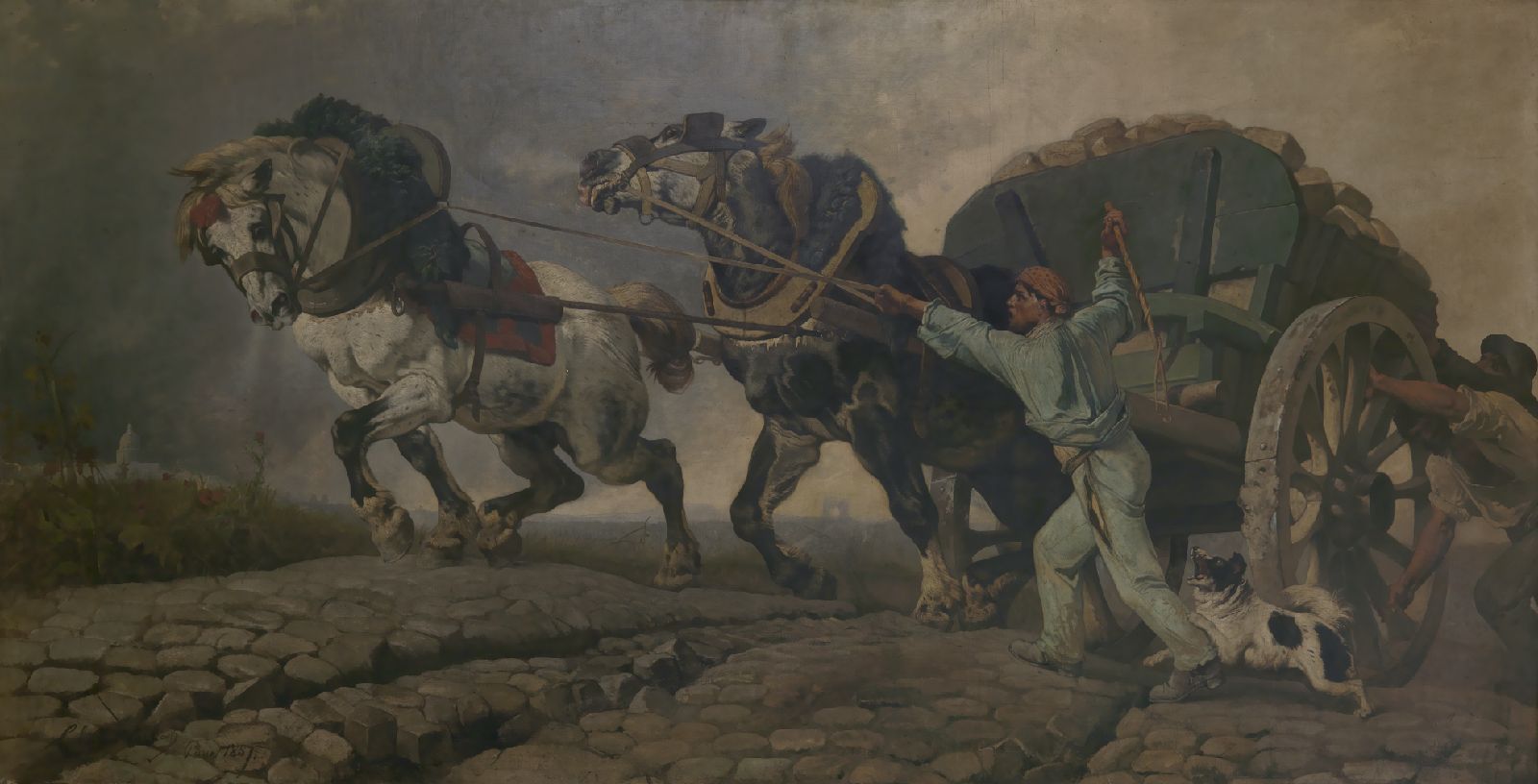 Charles Verlat, The Heavy Load