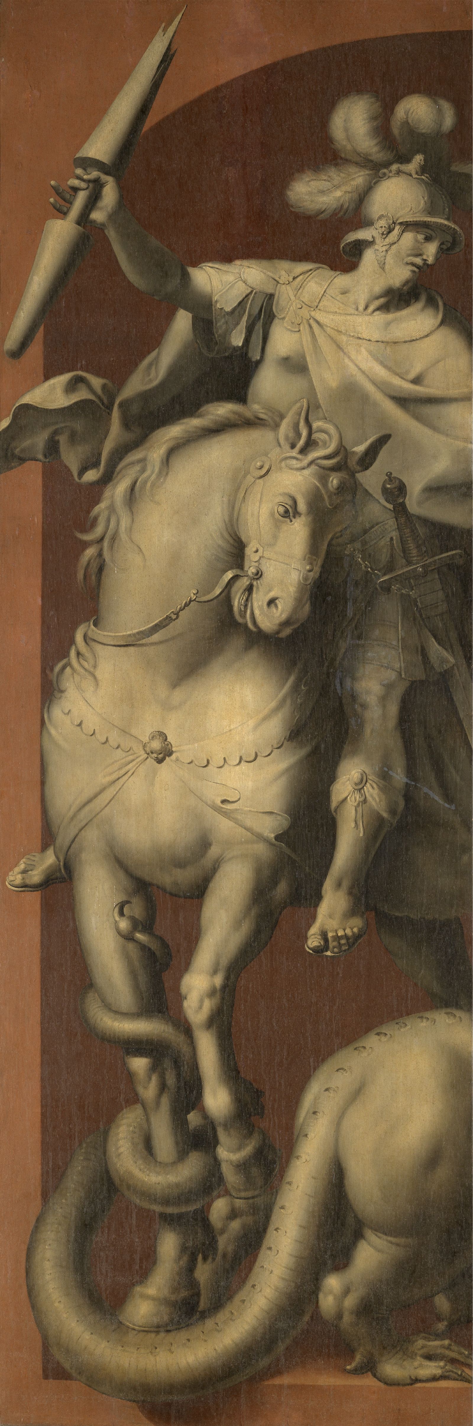 Ambrosius Francken I, Saint George on Horseback