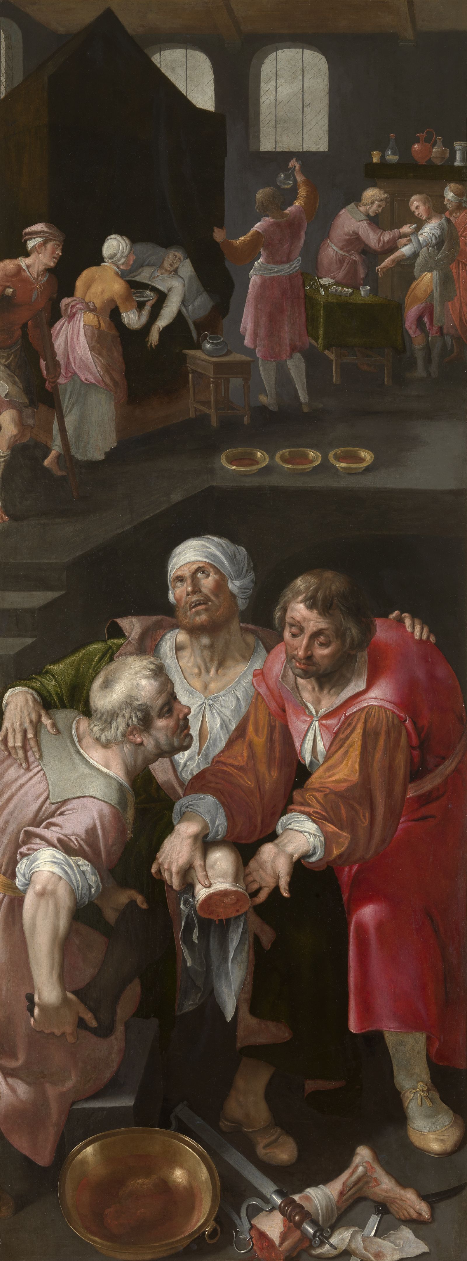 Ambrosius Francken I, The Charity of Saints Cosmas and Damianus
