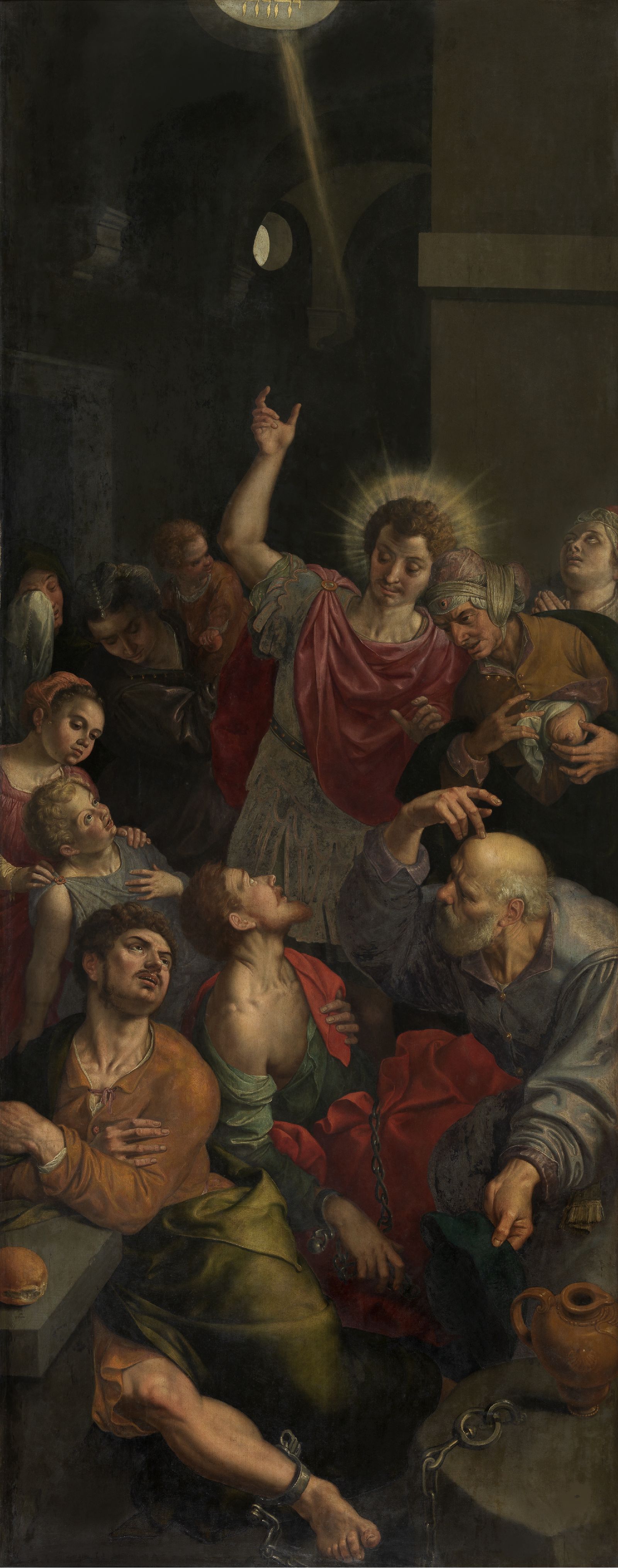 Ambrosius Francken I, Saint Sebastian in Prison