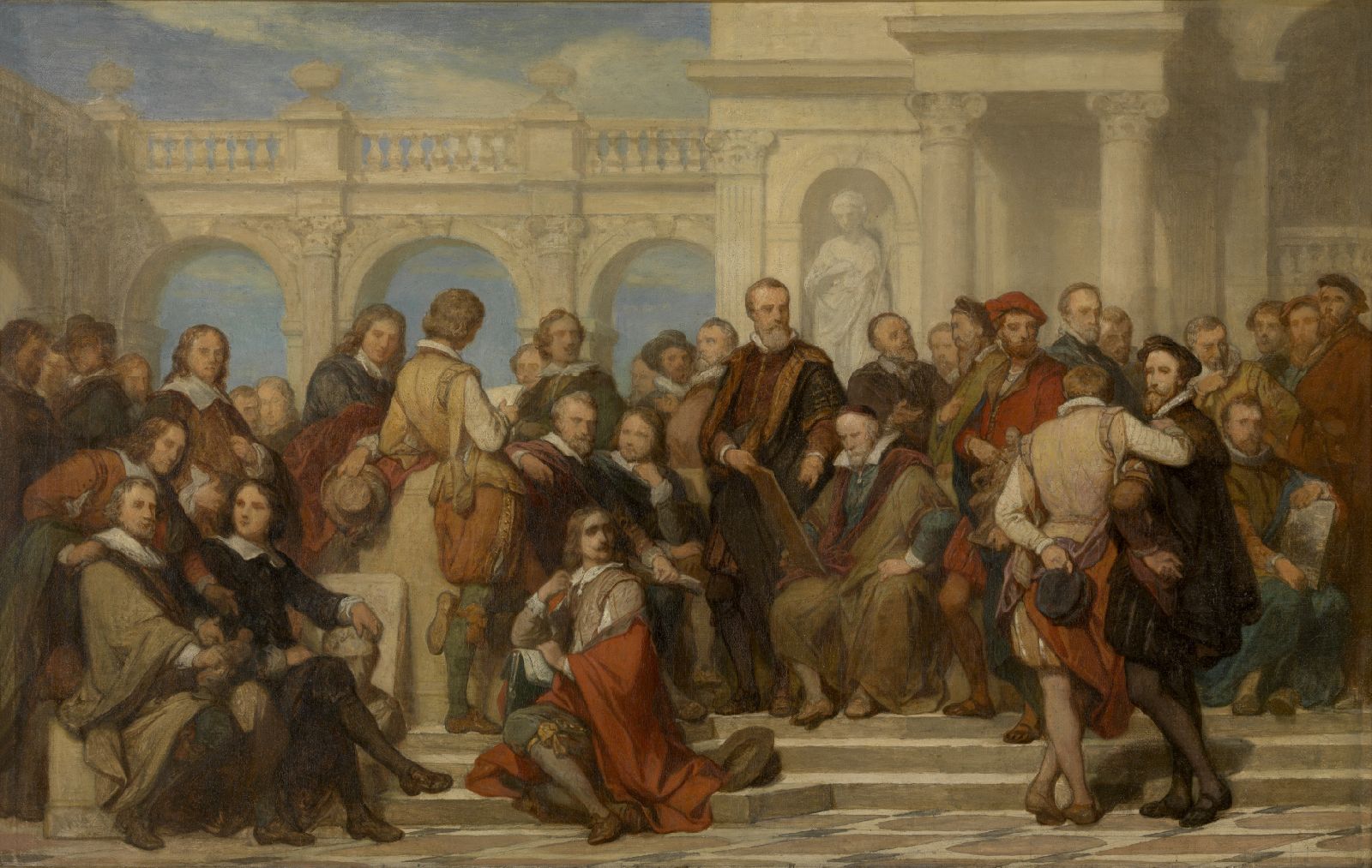 Nicaise De Keyser, Painters and Sculptors