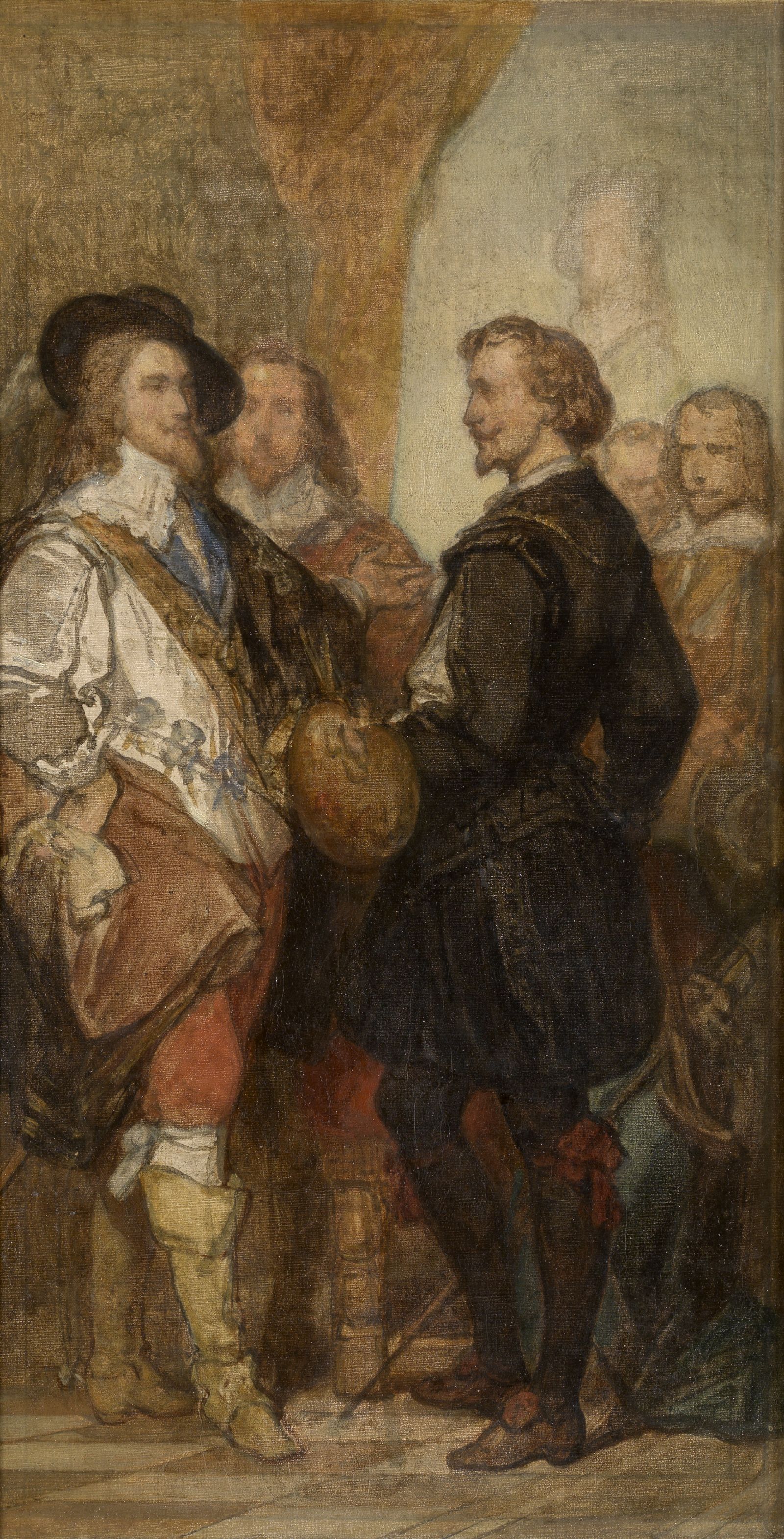 Nicaise De Keyser, The Painter Anthony van Dyck in London