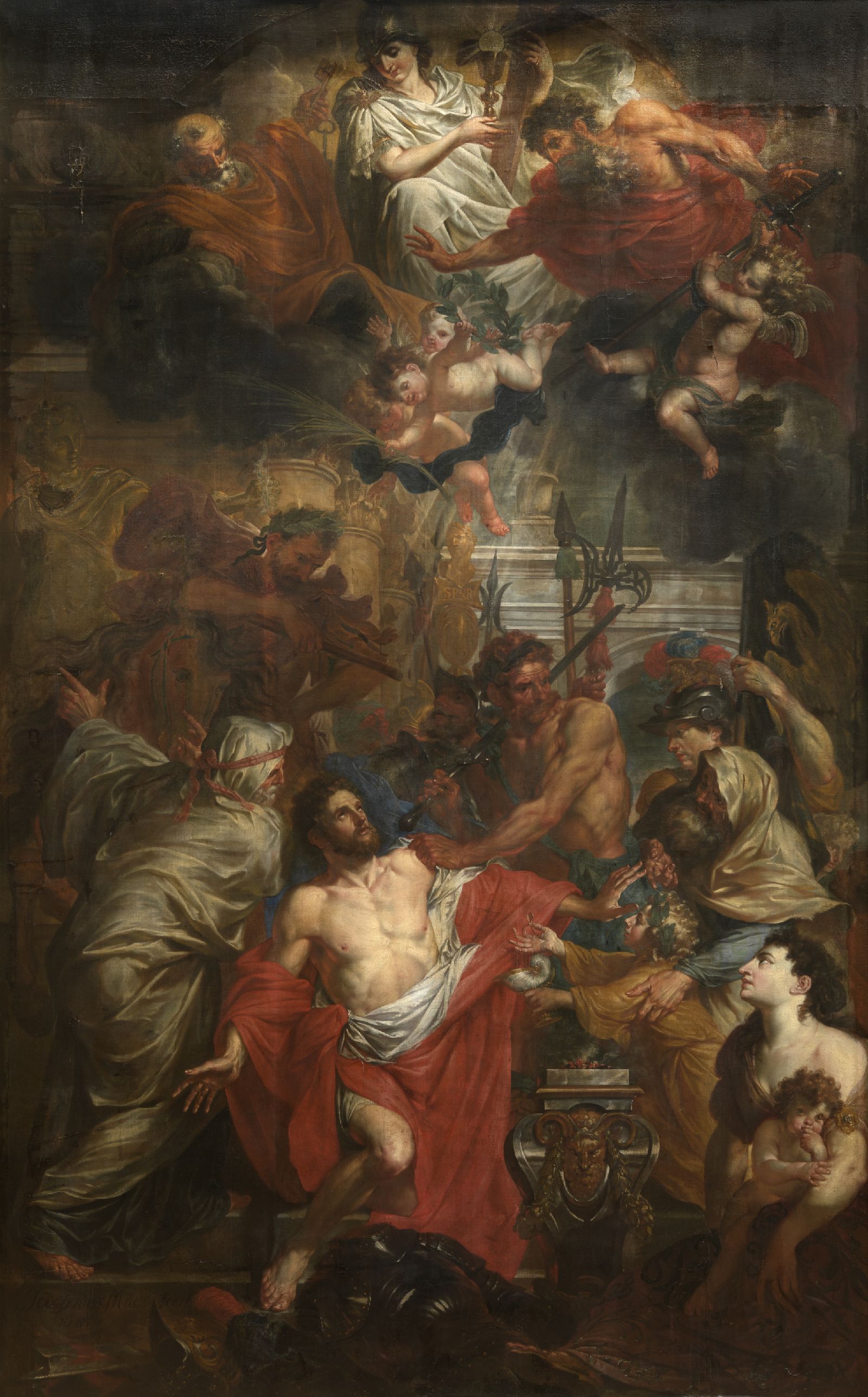 Godfried Maes, The Martyrdom of Saint George
