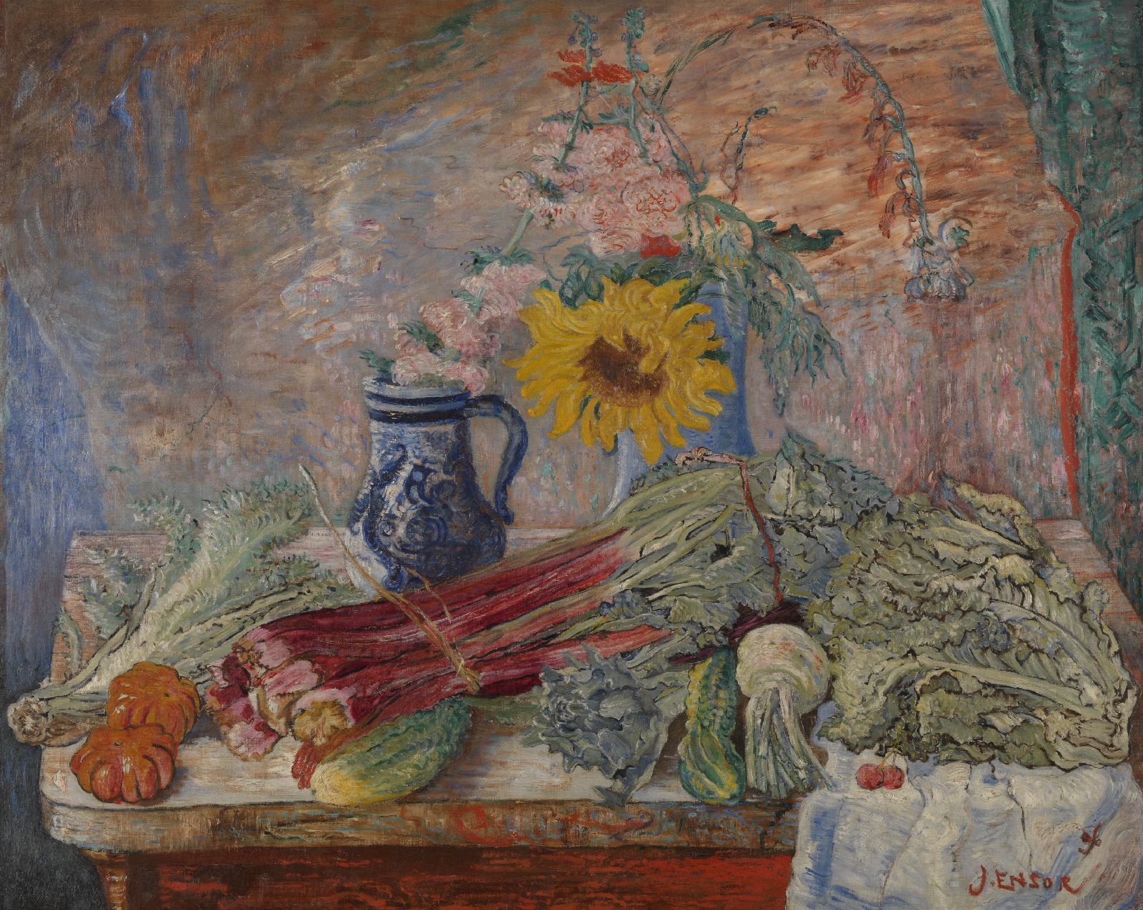James Ensor, Flowers and Vegetables