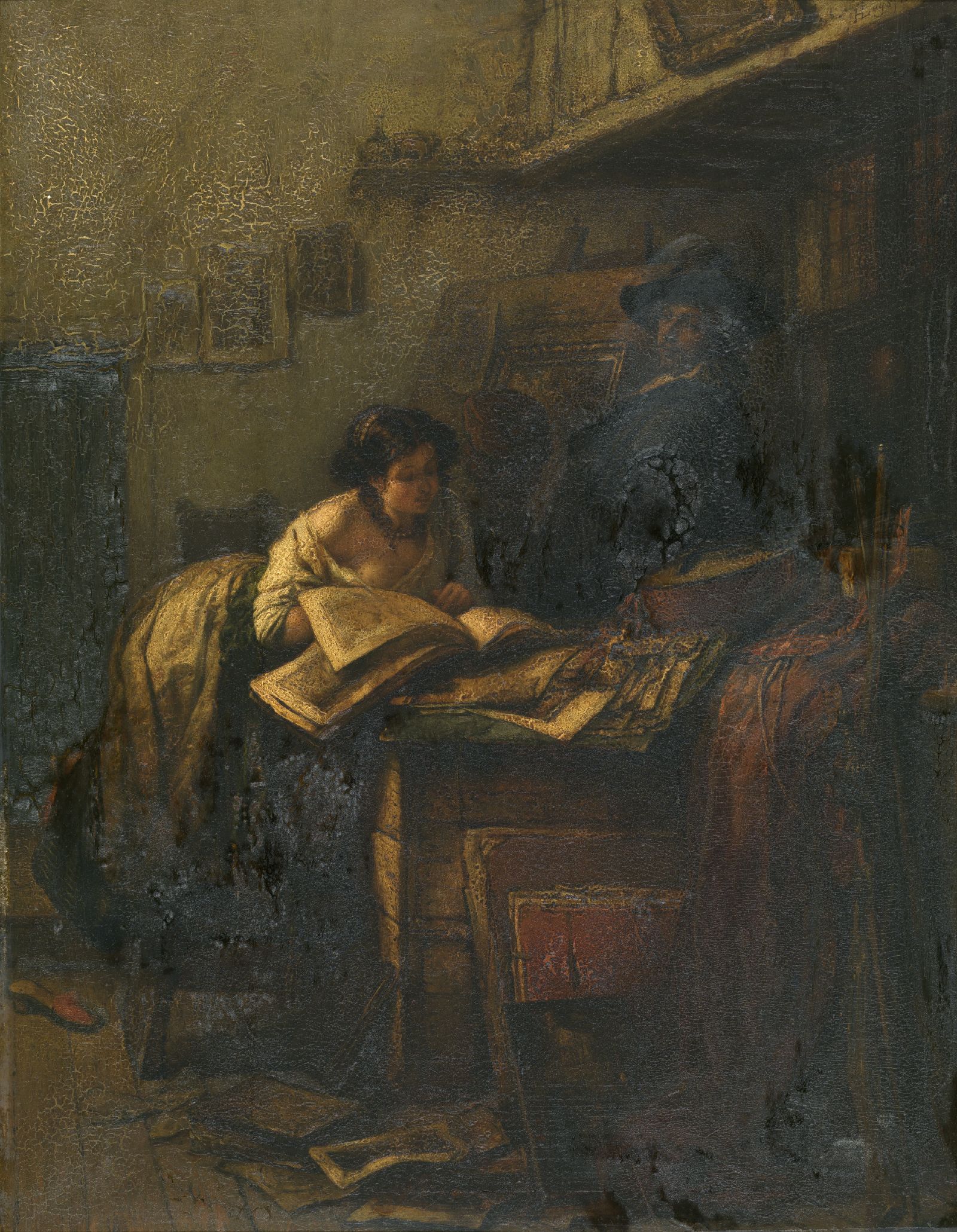 Henri Leys, The Studio