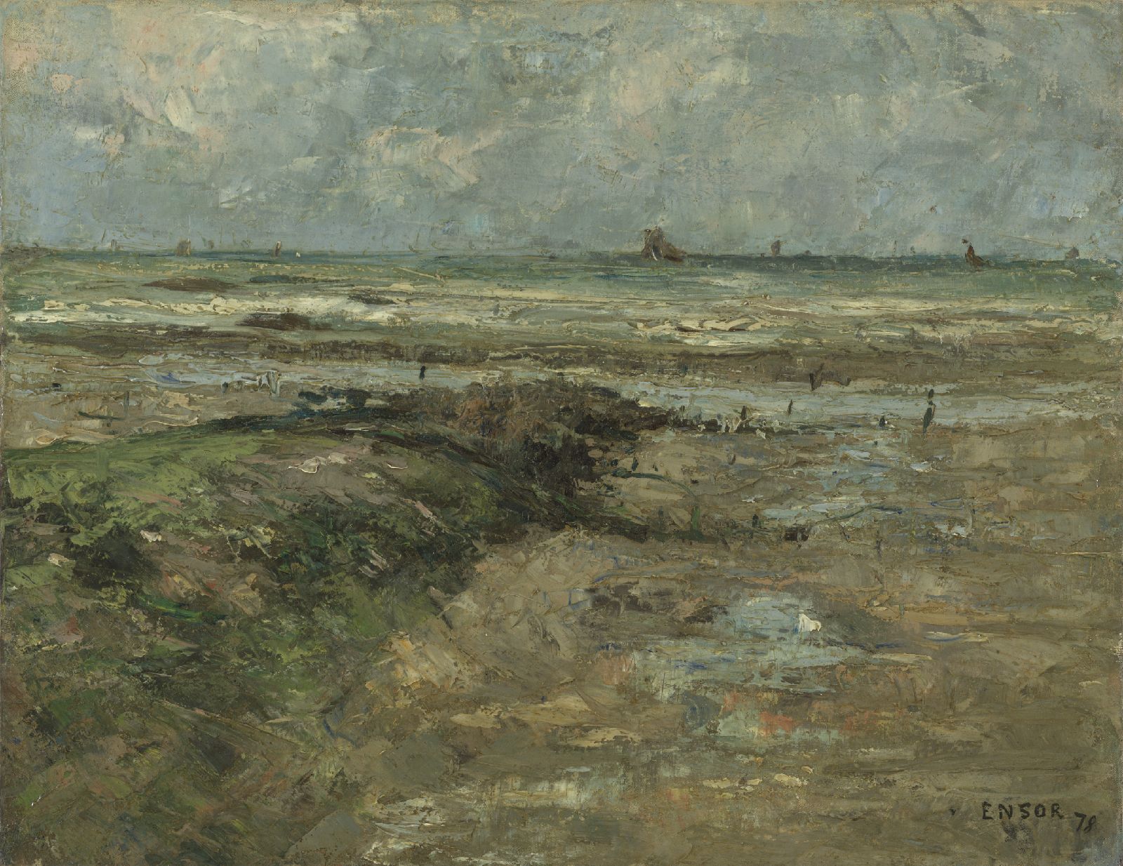 James Ensor, The Breakwater