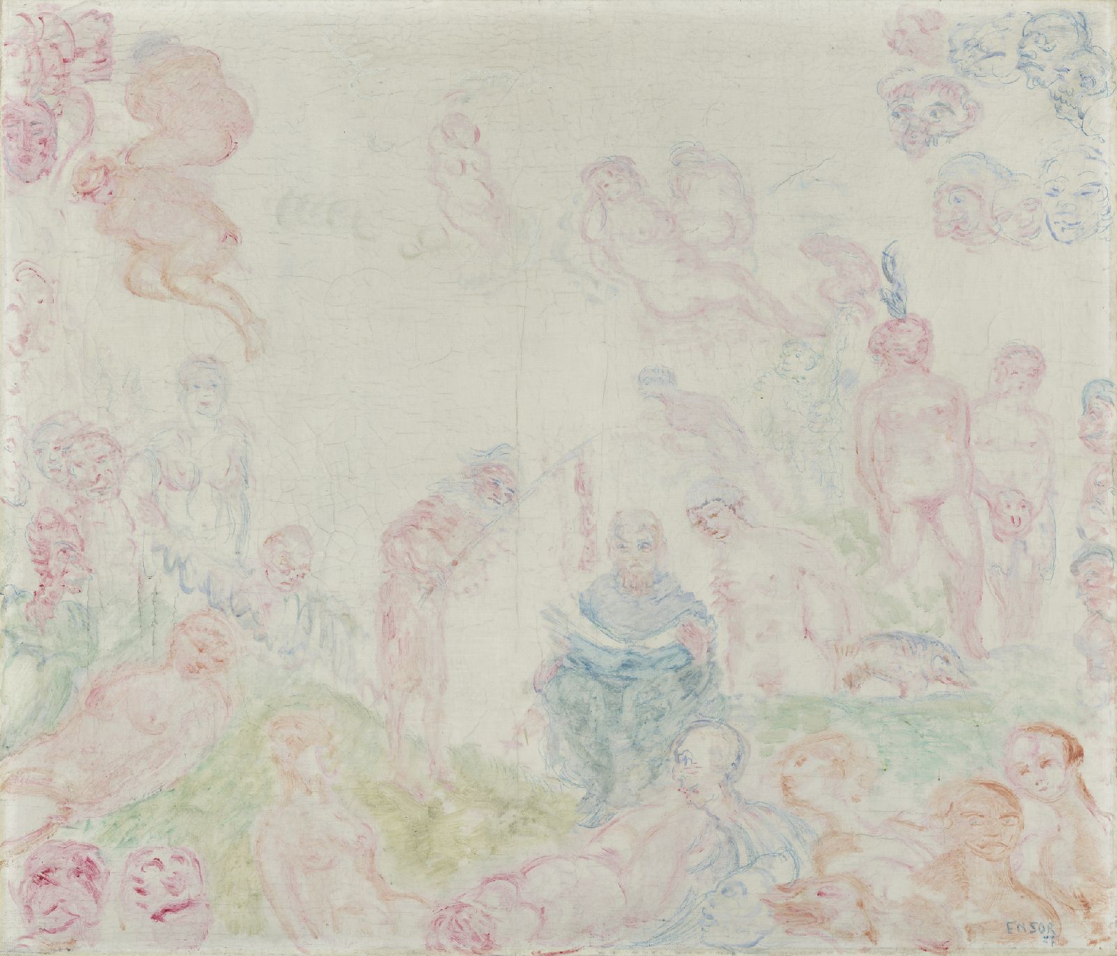 James Ensor, The Temptation of Saint Anthony the Great