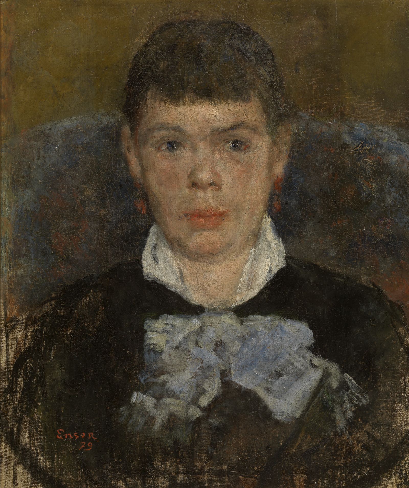 James Ensor, Woman with Upturned Nose