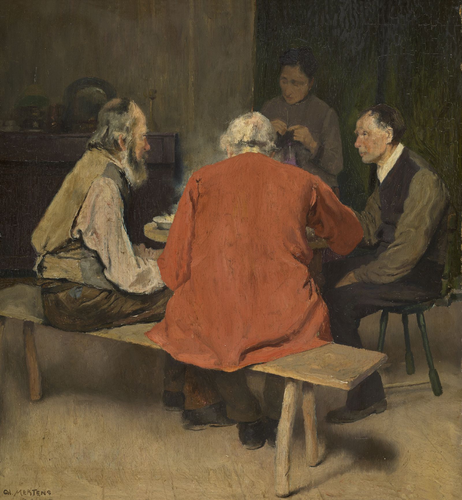 Charles Mertens, The Meal