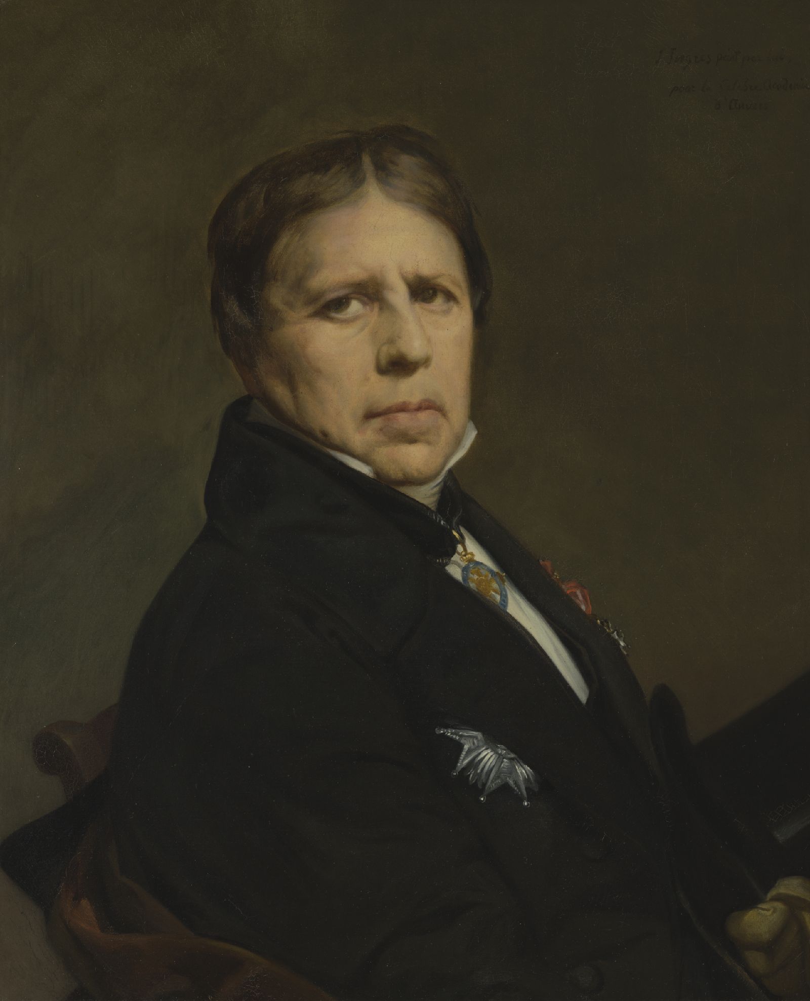 Jean Auguste Dominique Ingres, Self Portrait