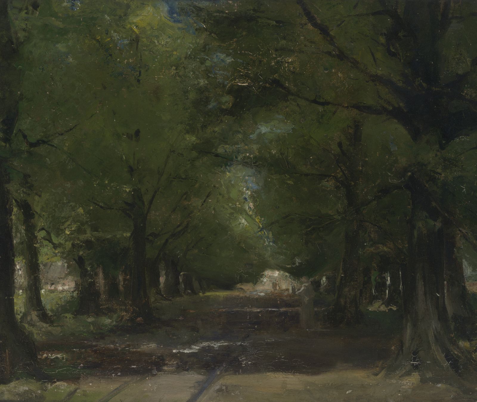 Emile Vloors, Entrance of the Abbey of Tongerlo