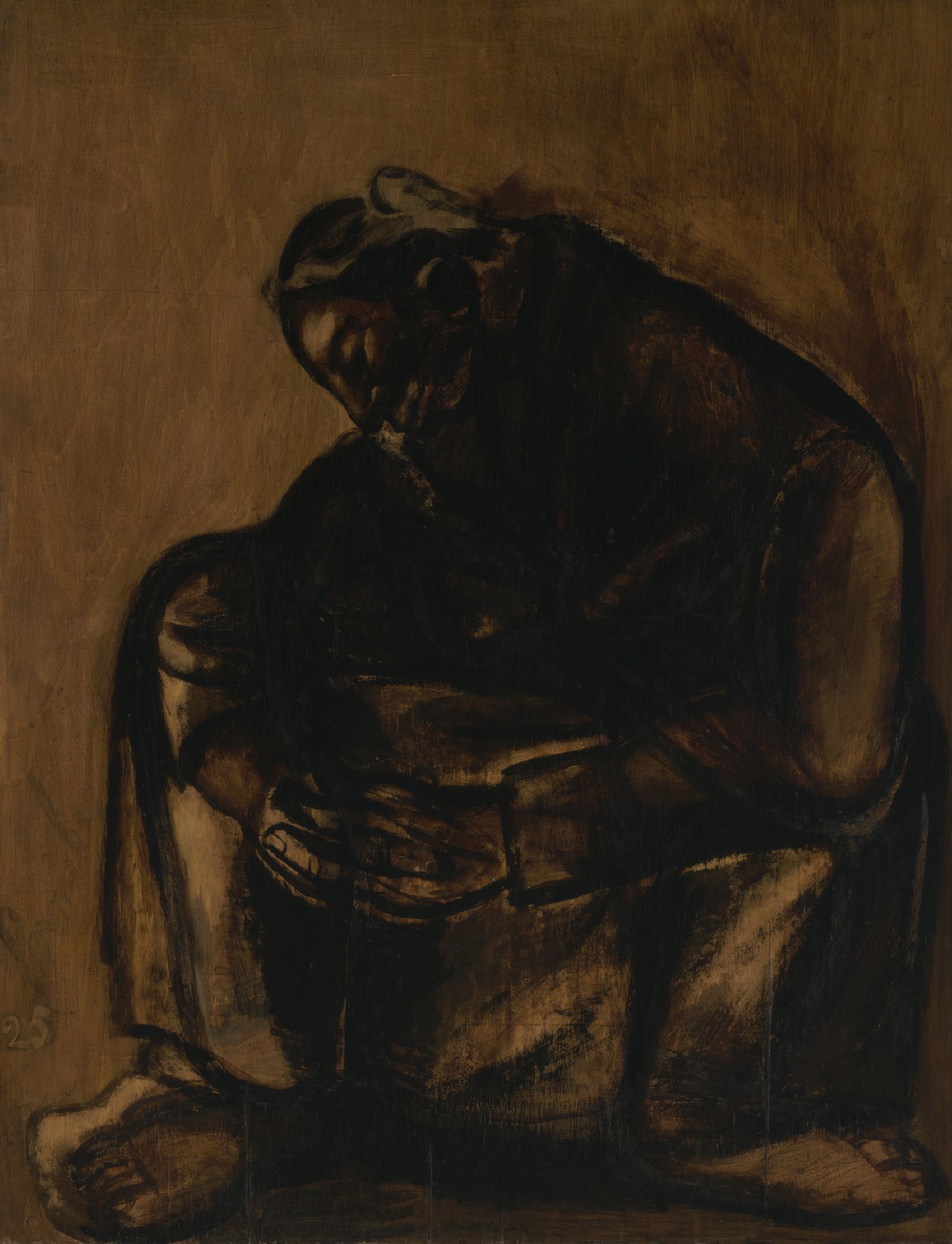 Constant Permeke, Woman at Prayers