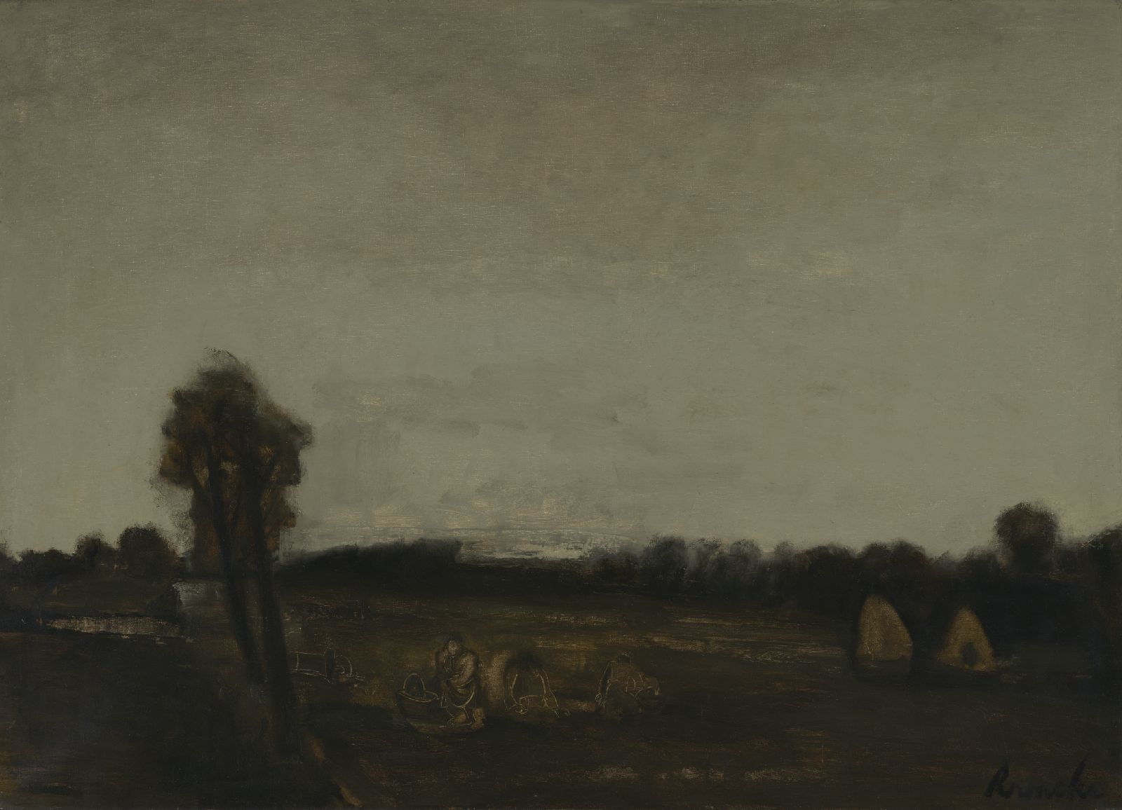 Constant Permeke, Large Landscape