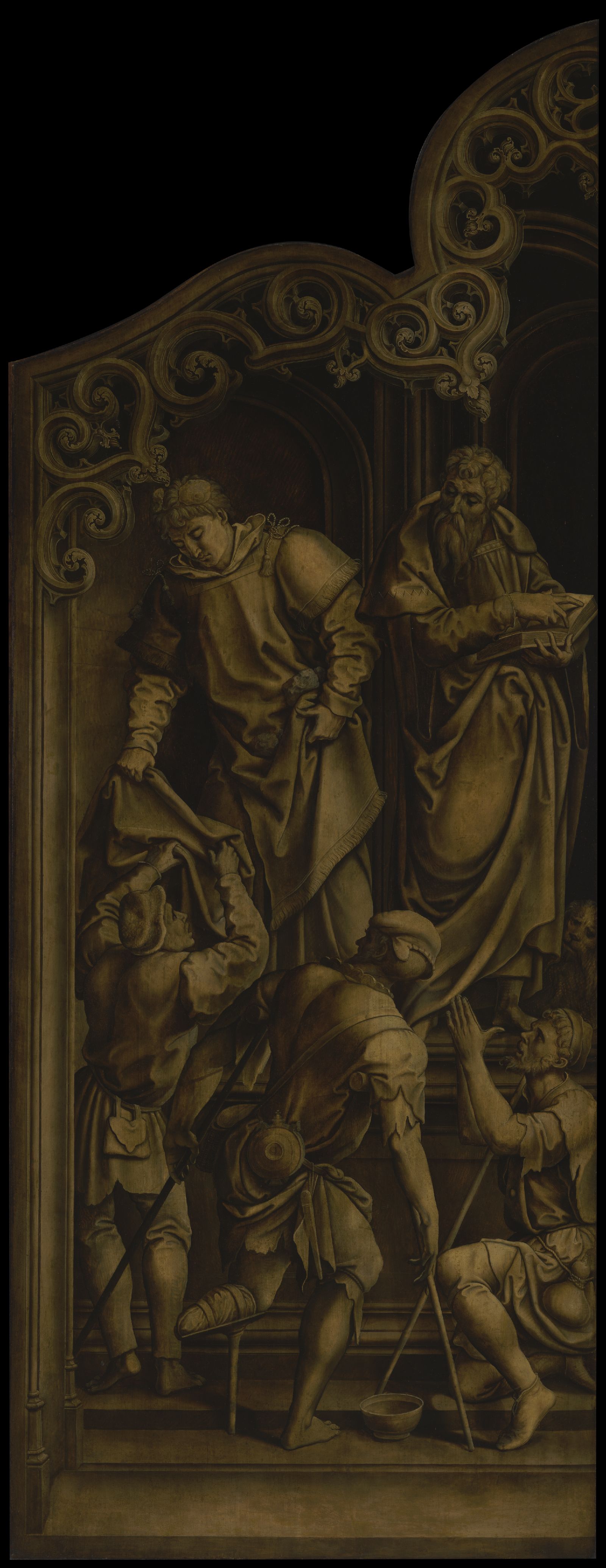 Bernard van Orley, Saint Martin and Saint Mark