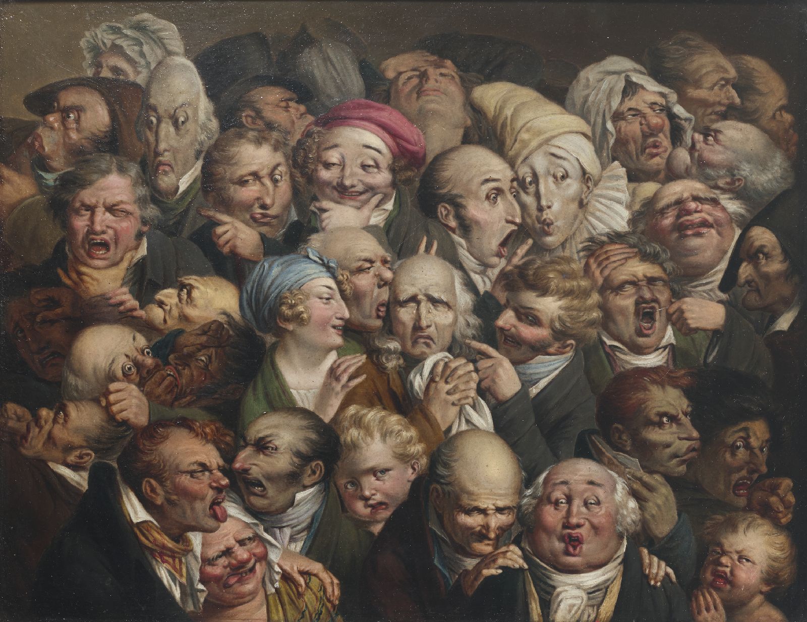 Louis-Léopold Boilly, Thirty Five Character Heads