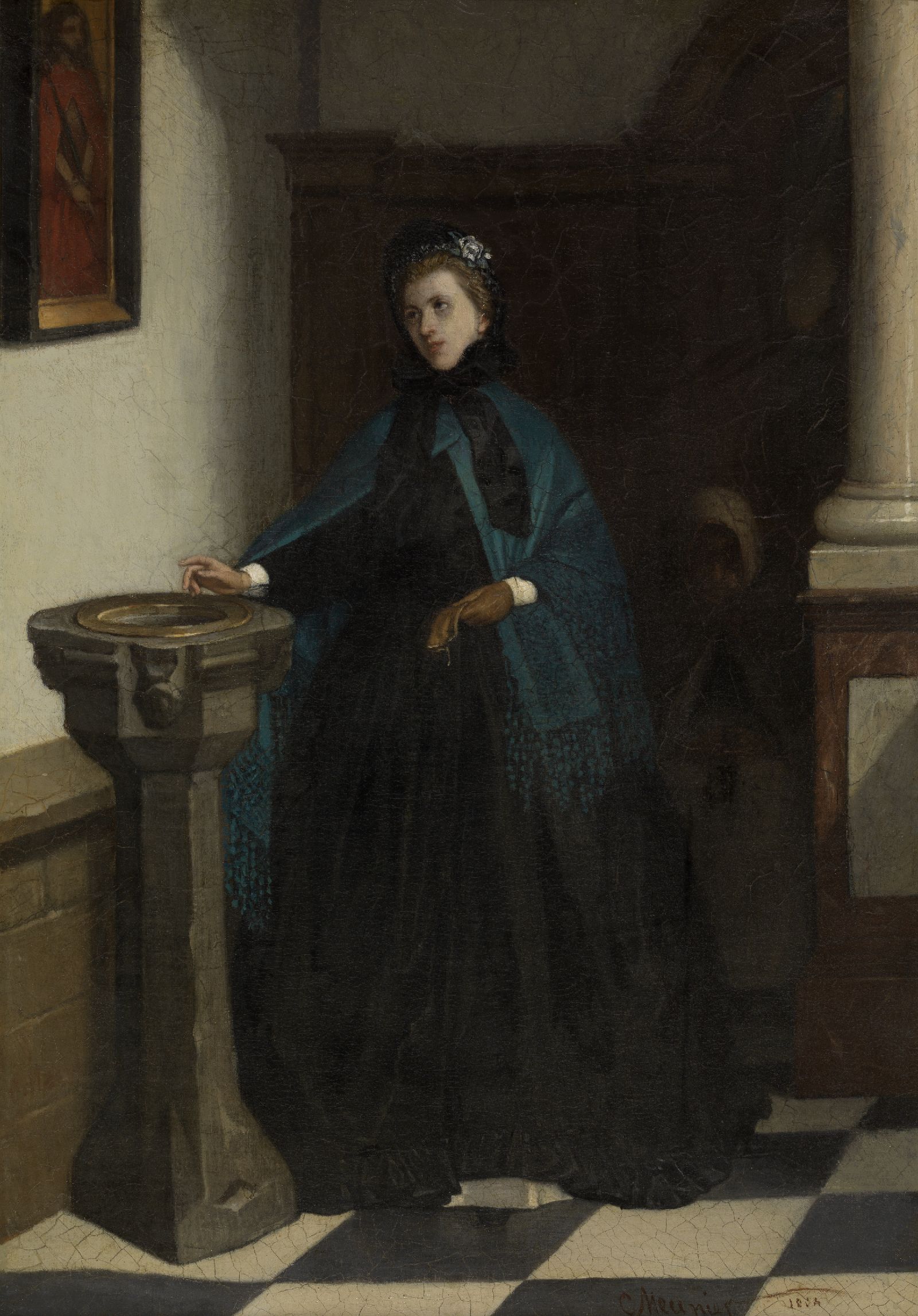 Constantin Meunier, Holy-Water Font