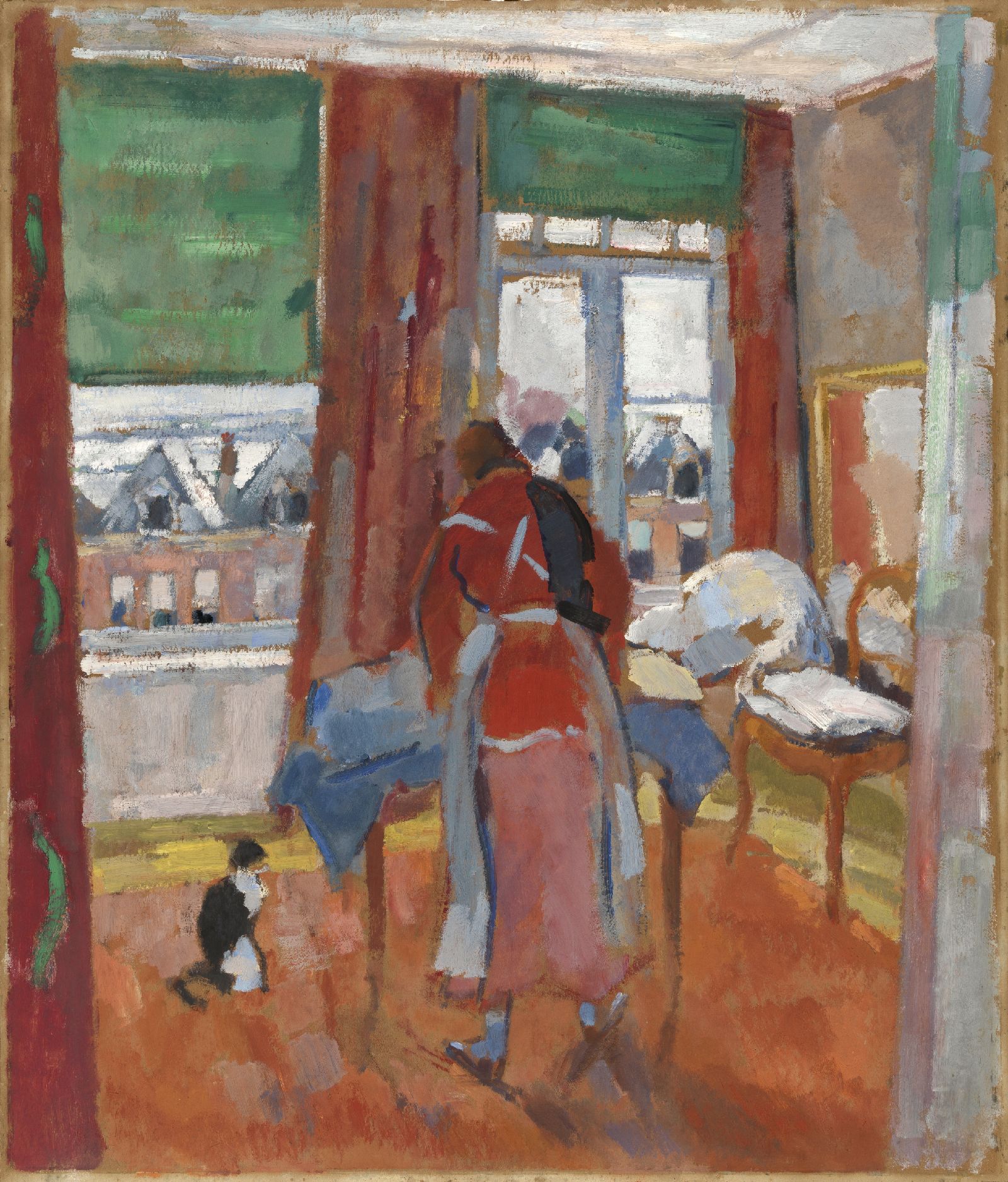 Rik Wouters, Woman Ironing