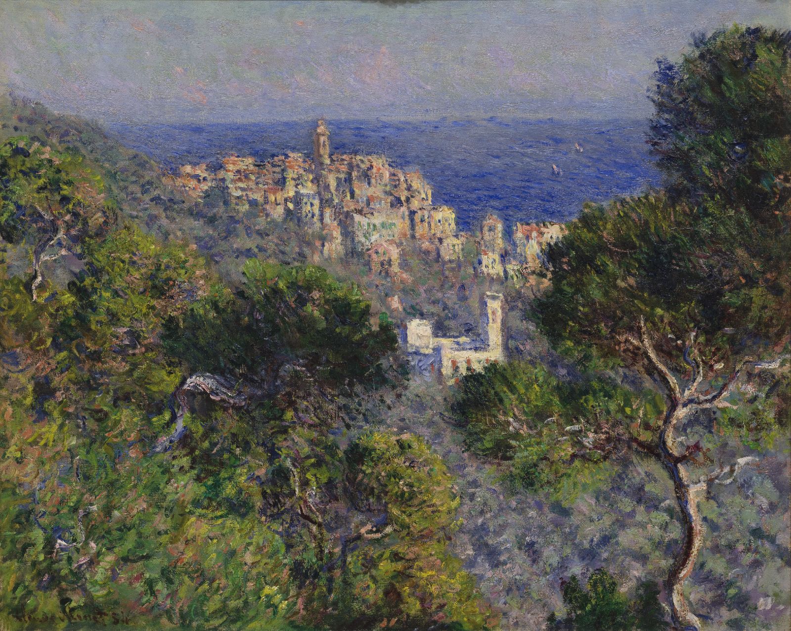 Claude Monet, View of Bordighera