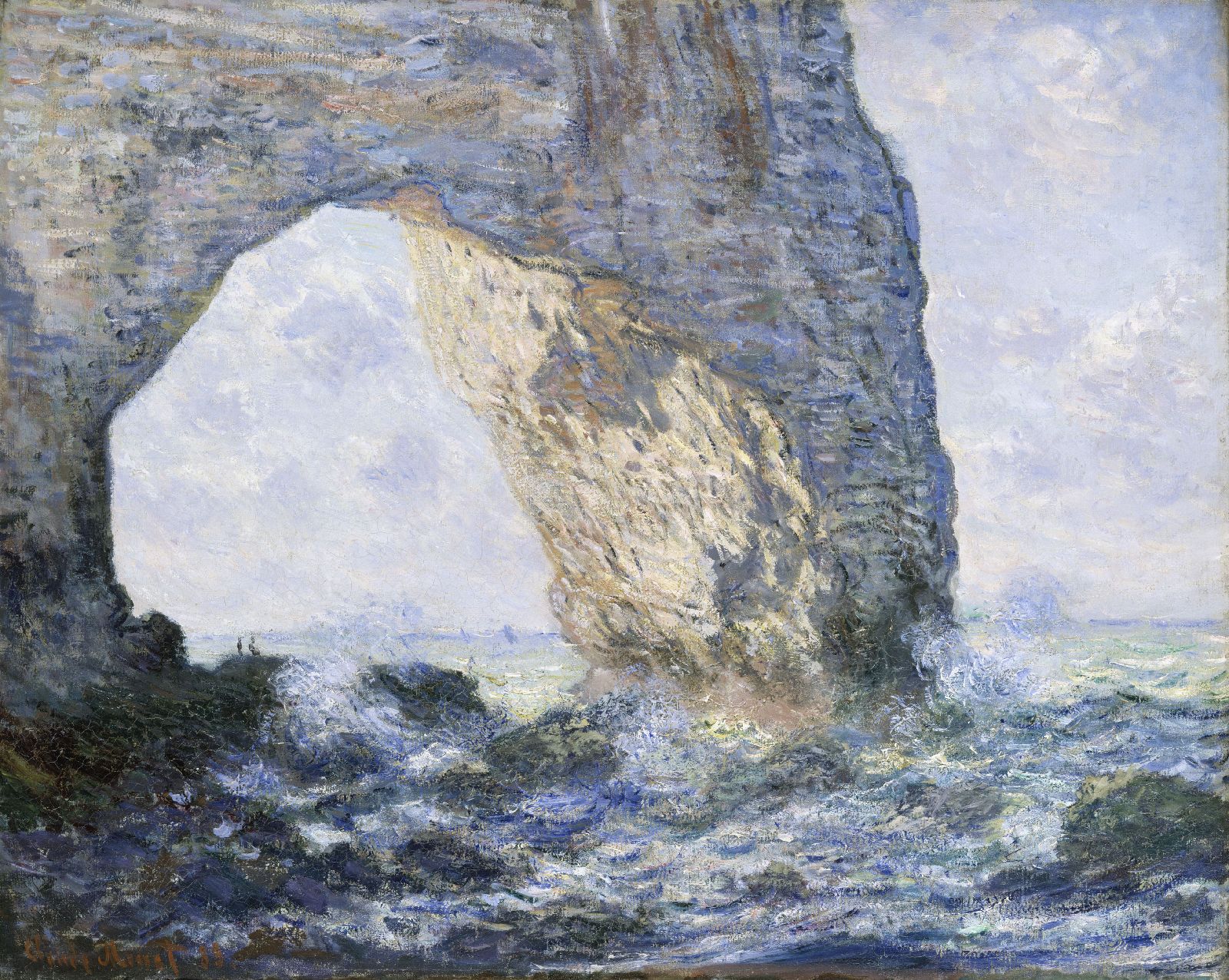 Claude Monet, The Manneporte near Étretat