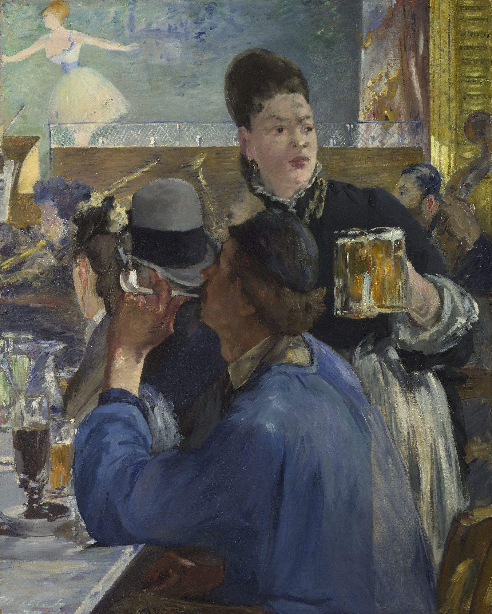 Édouard Manet, Corner of a Café-Concert