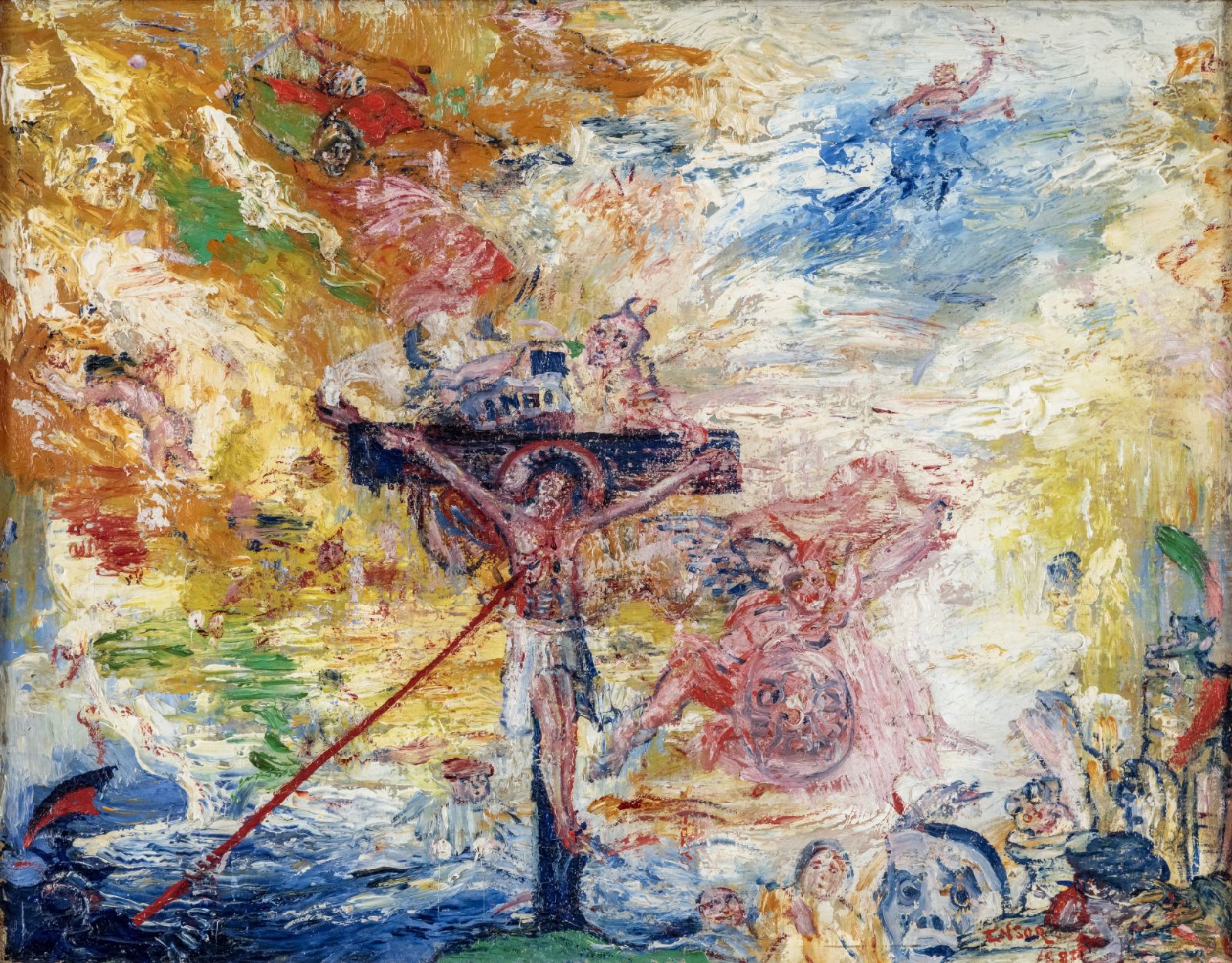 James Ensor, Christ Tormented