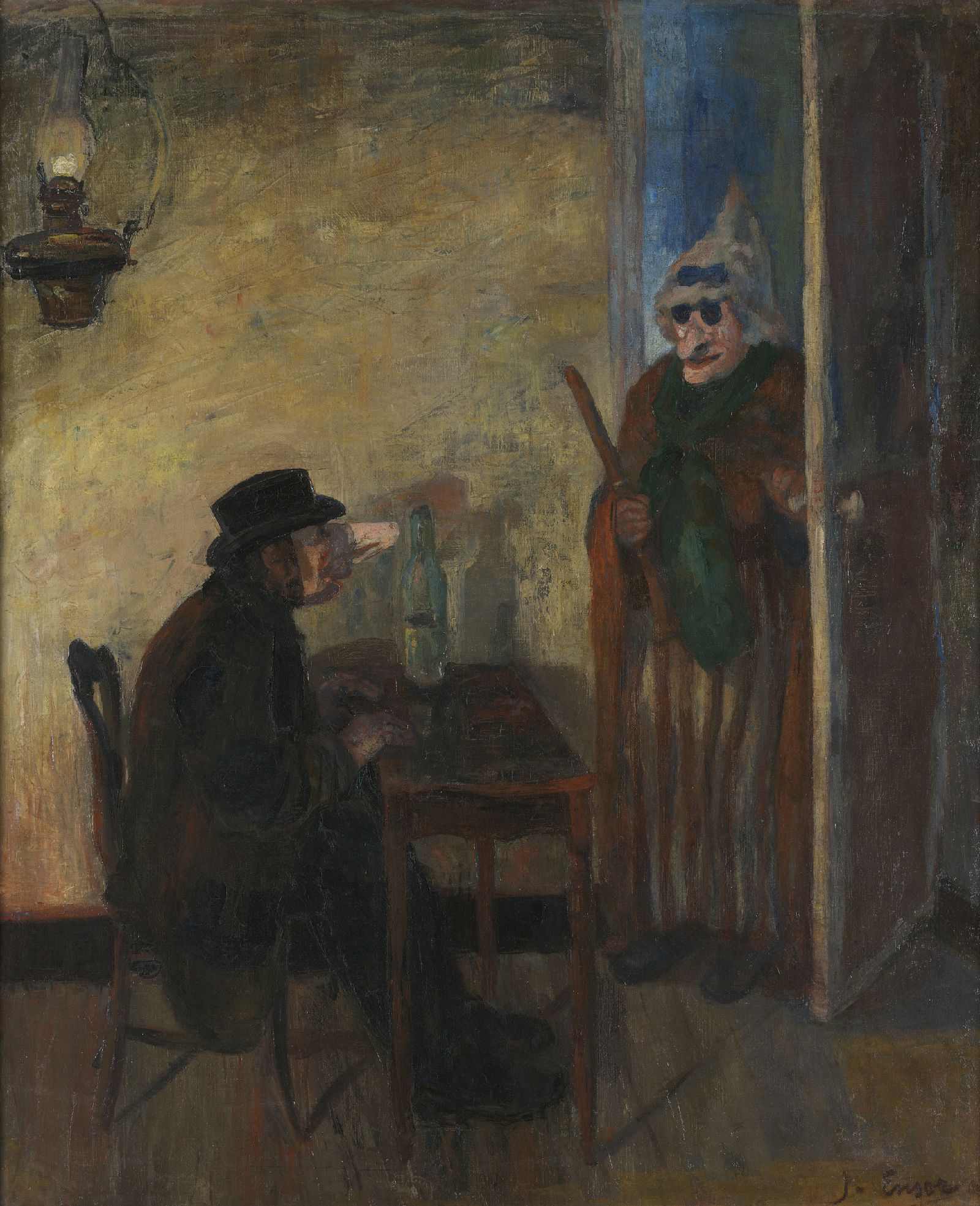 James Ensor, Scandalised Masks