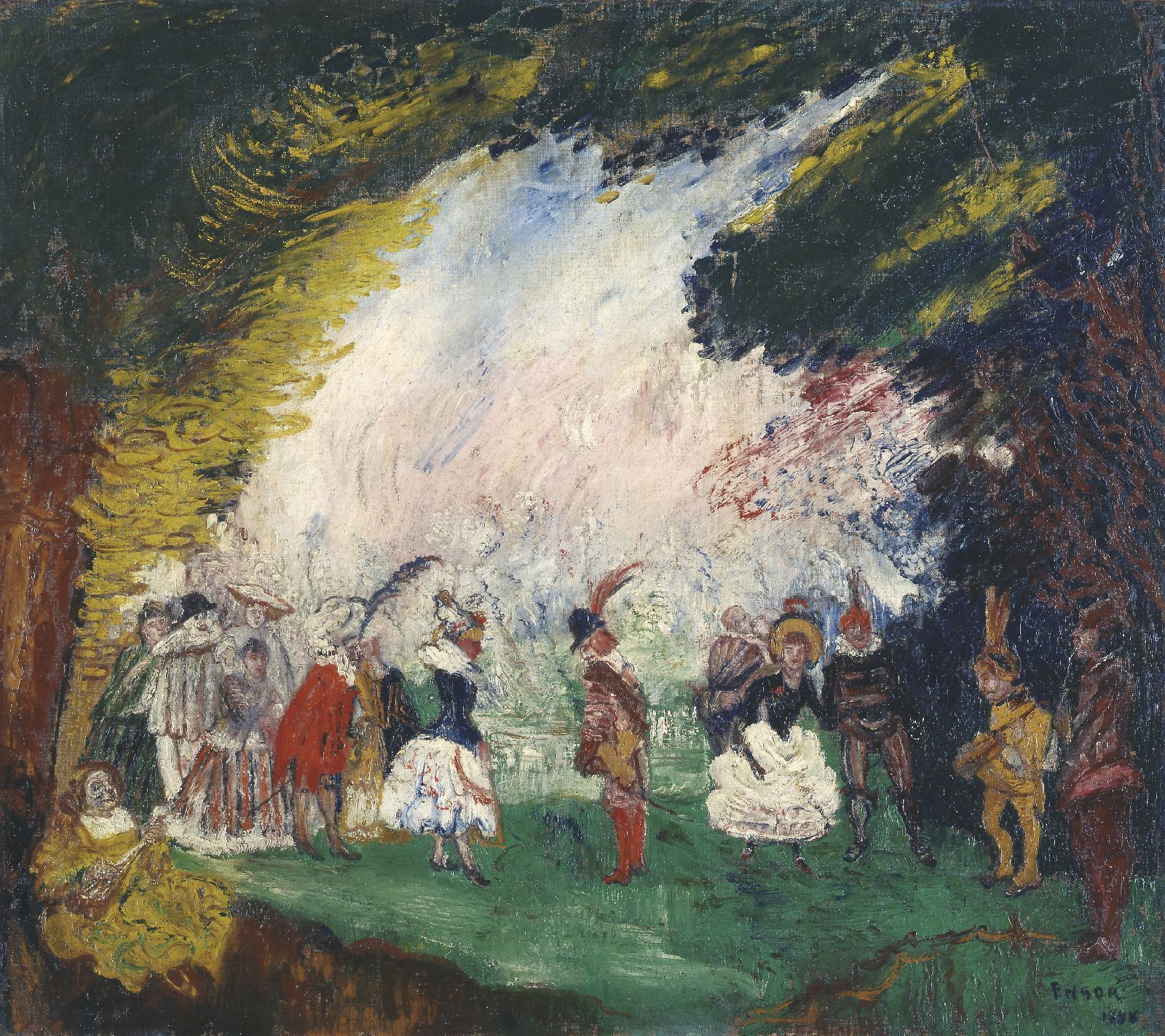 James Ensor, The Garden of Love