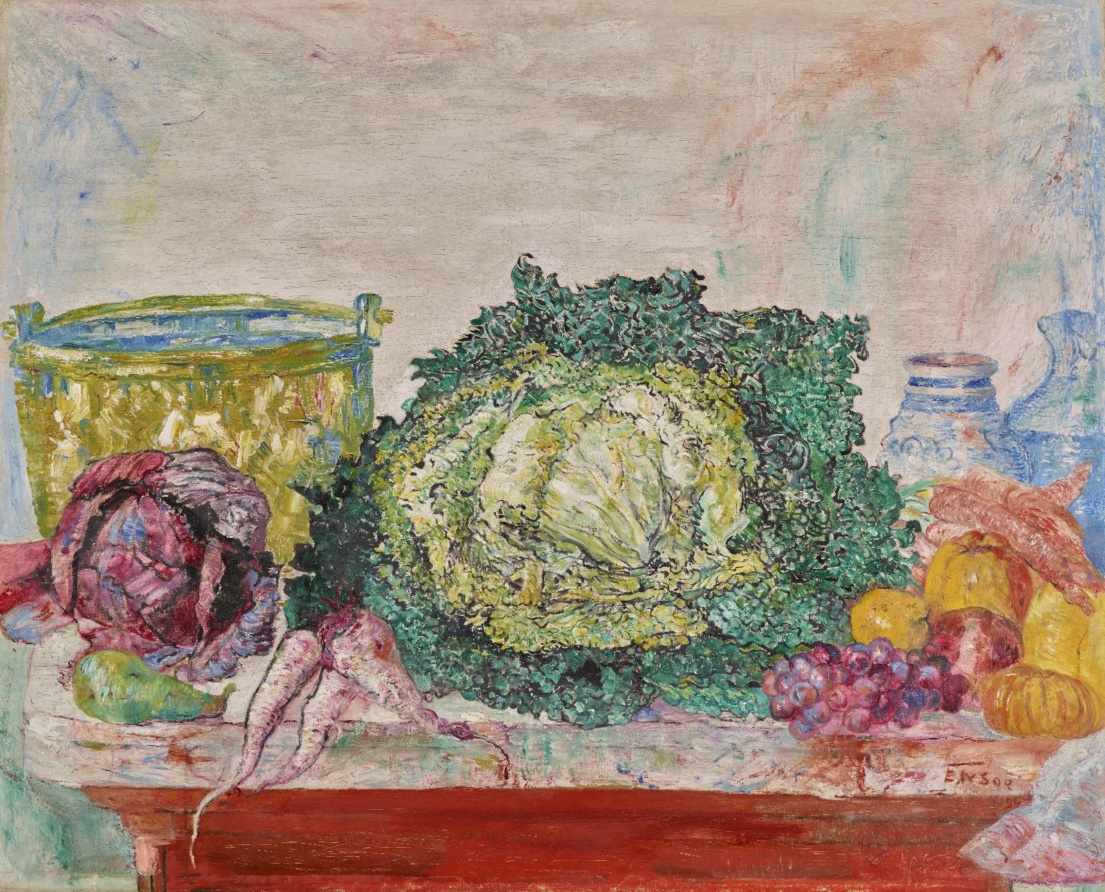 James Ensor, The Savoy Cabbage