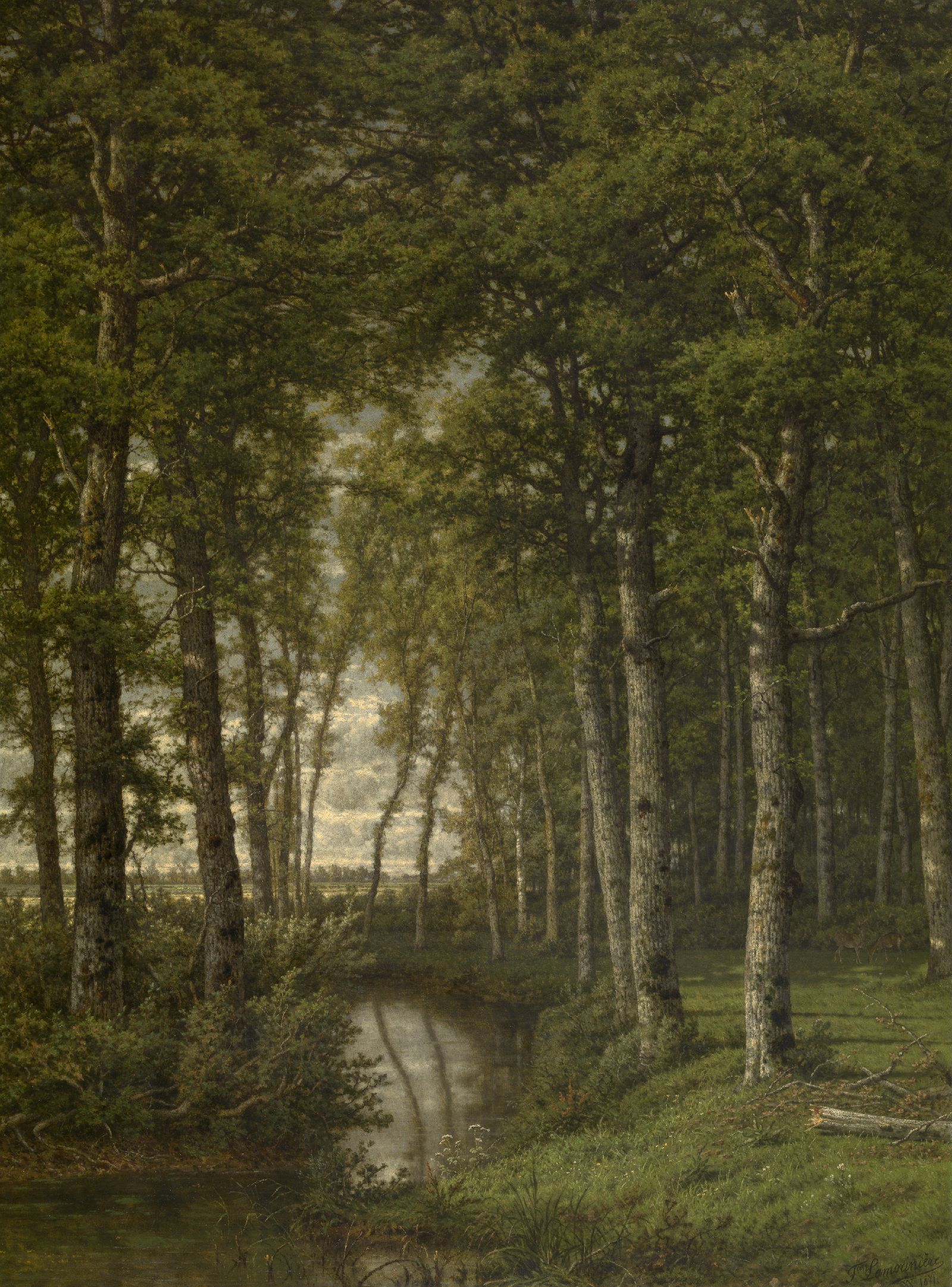 Jean Pierre François Lamorinière, Loneliness. Landscape in the Surroundings of Schilde