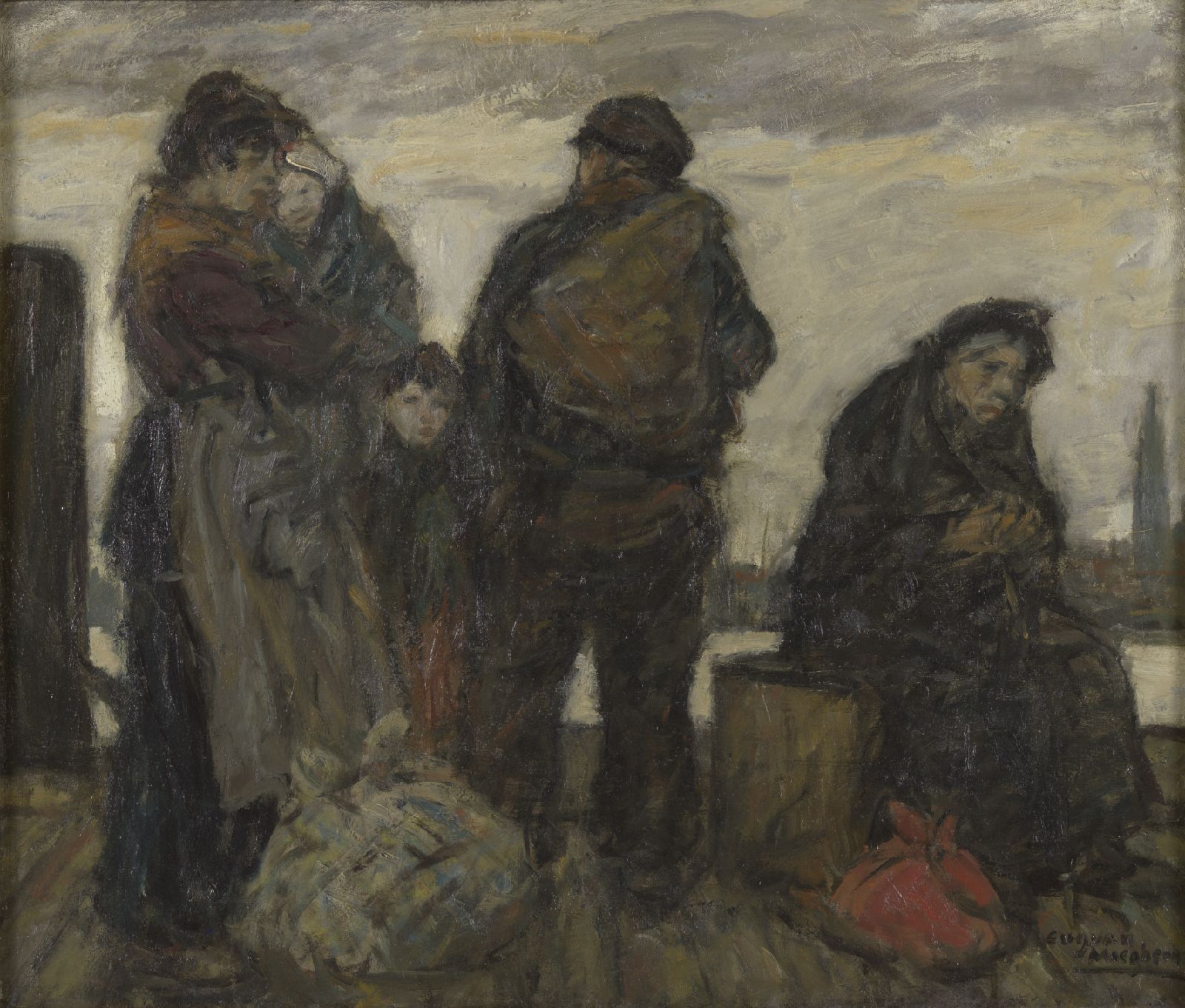 Eugeen Van Mieghem, The Homecoming (With Mother Van Mieghem)