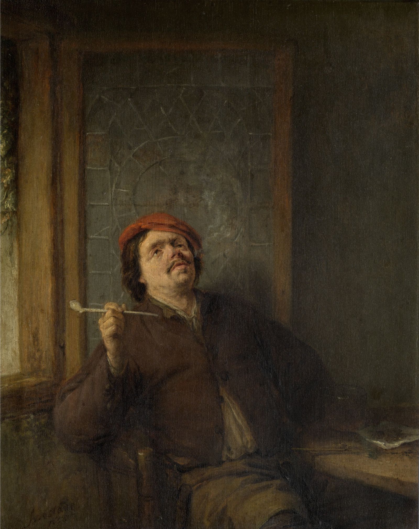 Adriaen van Ostade, The Smoker