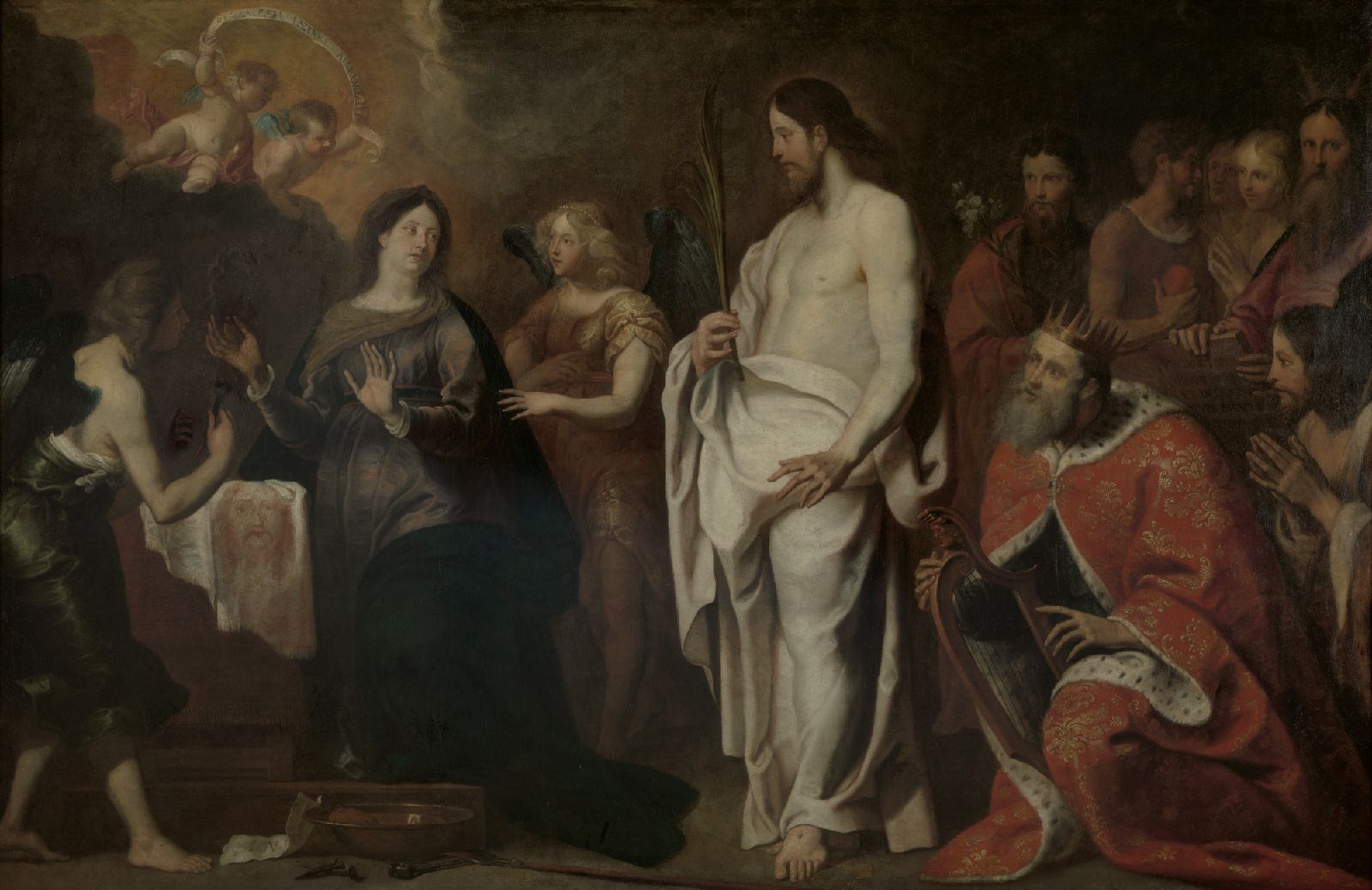 Gerard Seghers, Christ Returning from Purgatory
