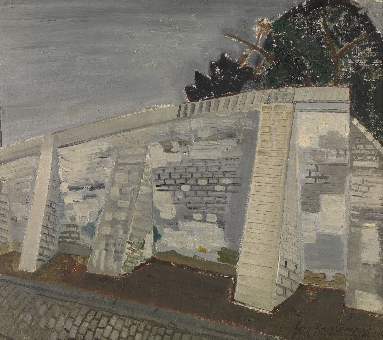 Jean Brusselmans, The White Wall