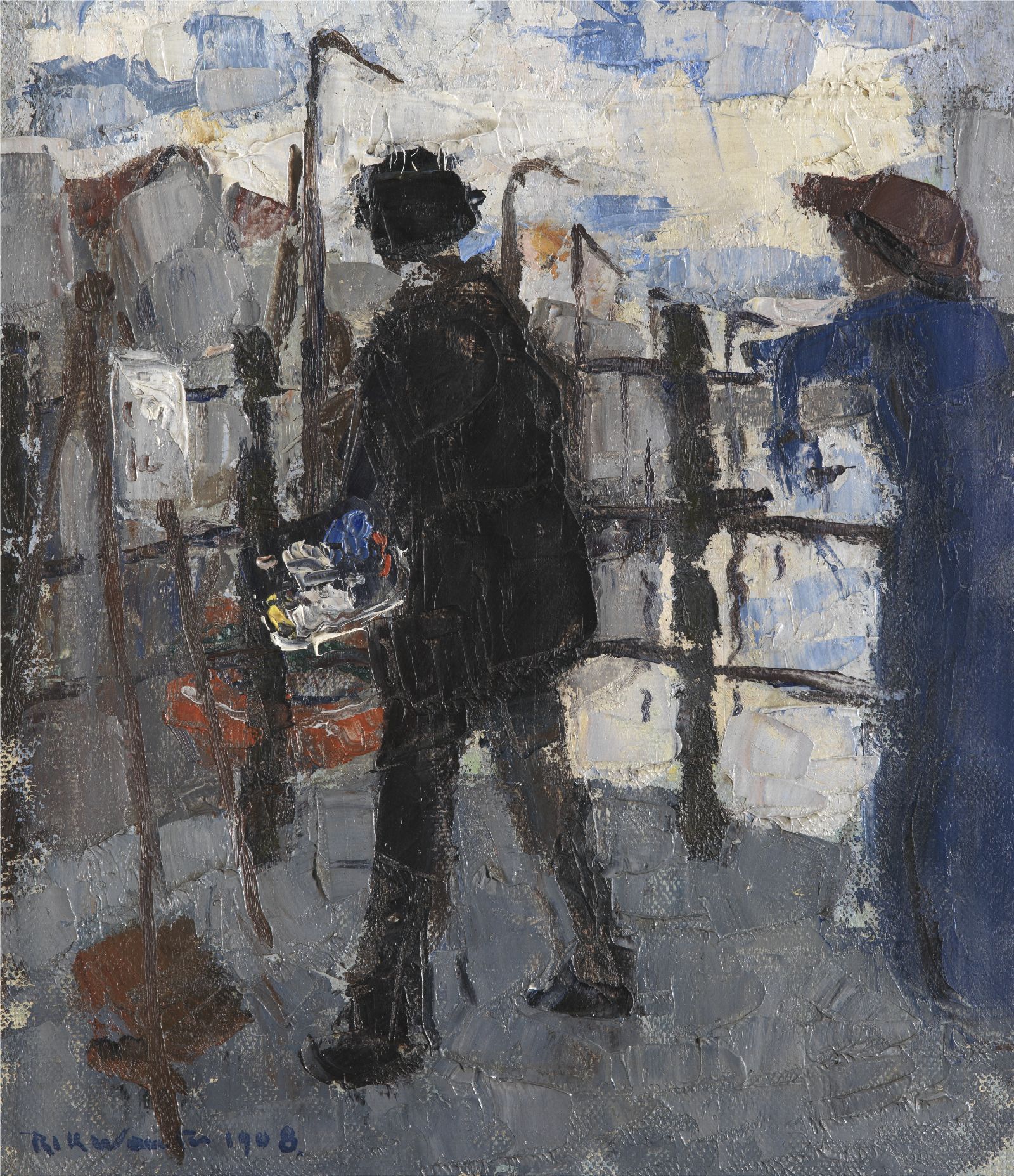 Rik Wouters, The Painter on the Hoogbrug in Mechelen