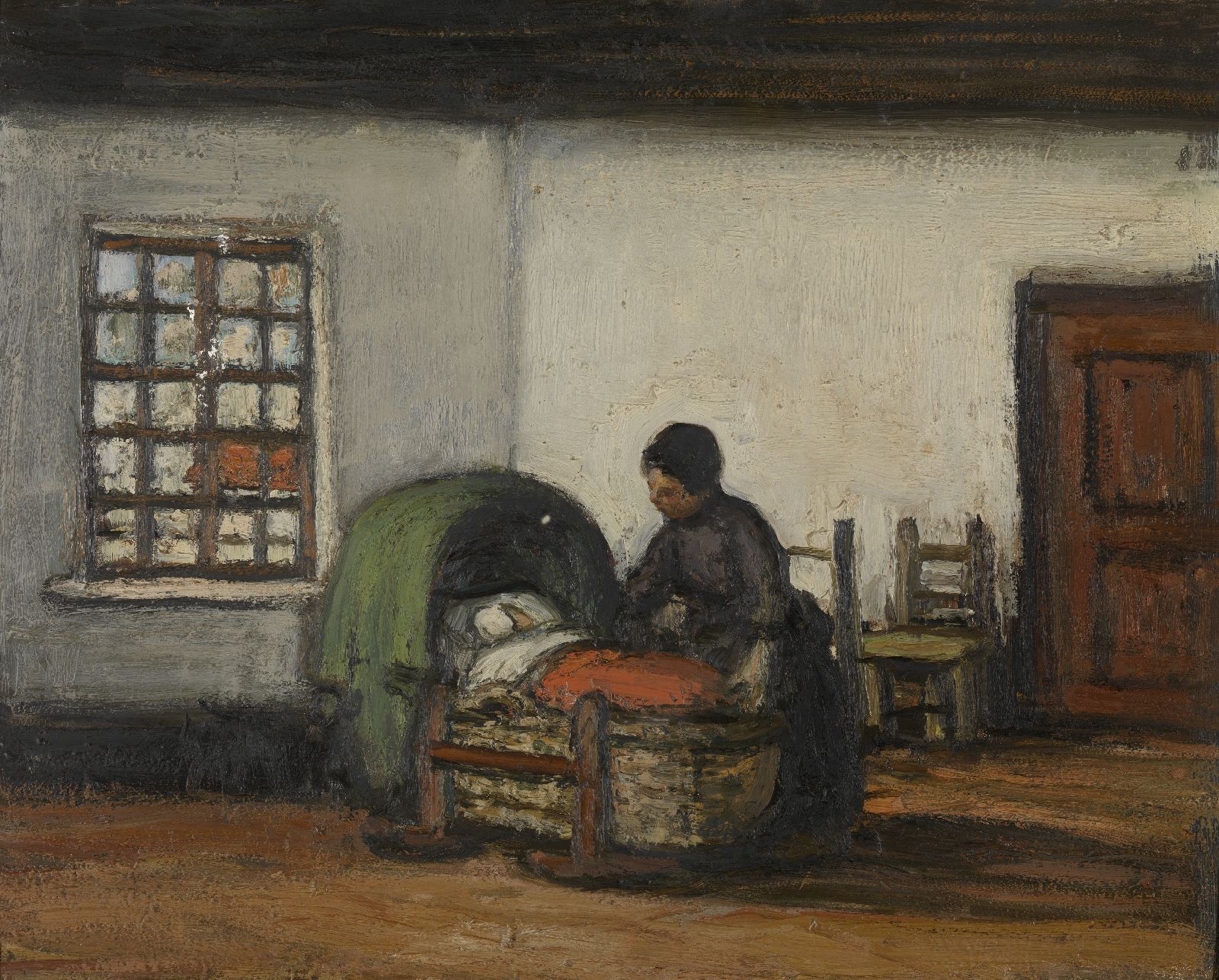 Jakob Smits, Interior with Cradle