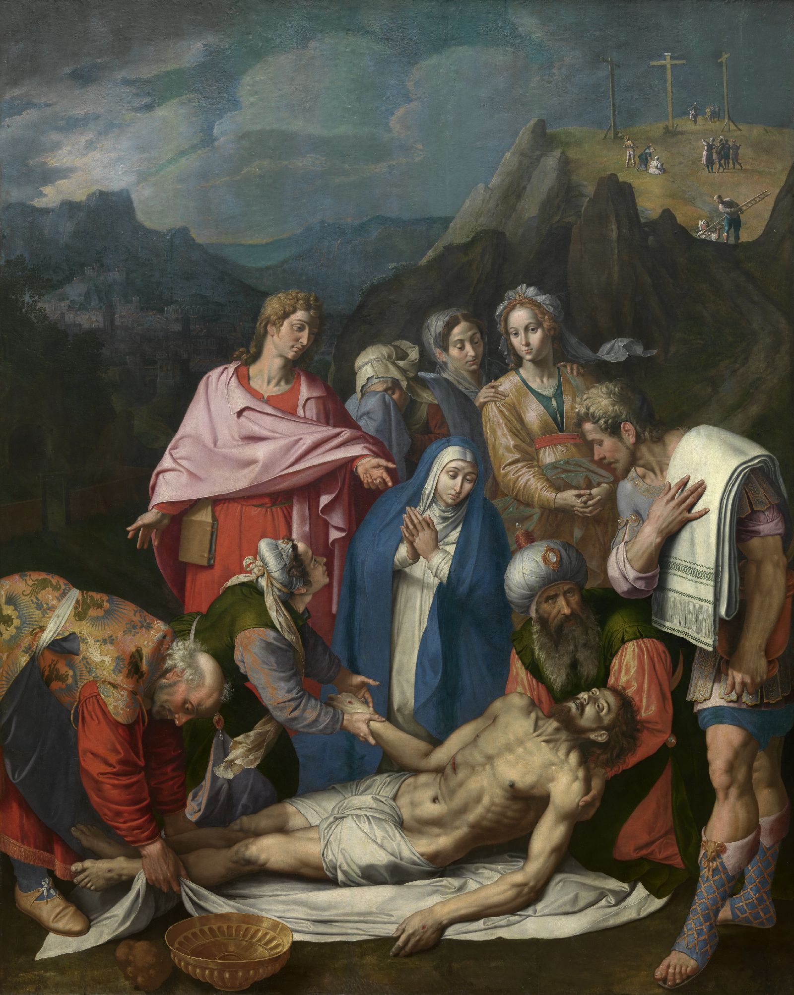 Ambrosius Francken I, Christ's Entombment