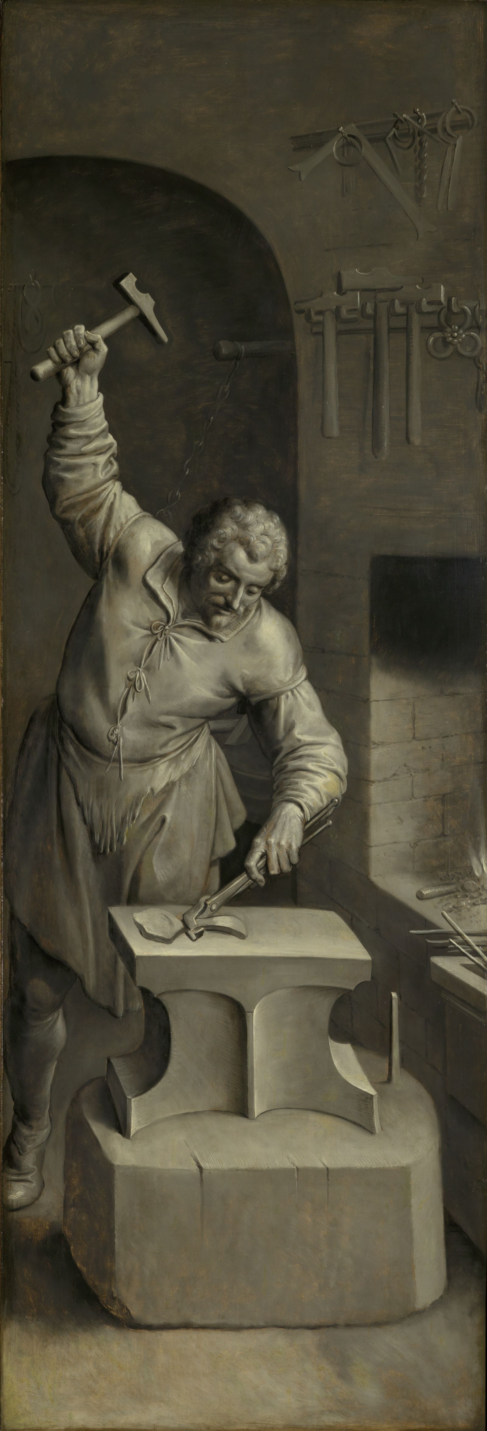 Ambrosius Francken I, Saint Eligius of Noyon in his Forge