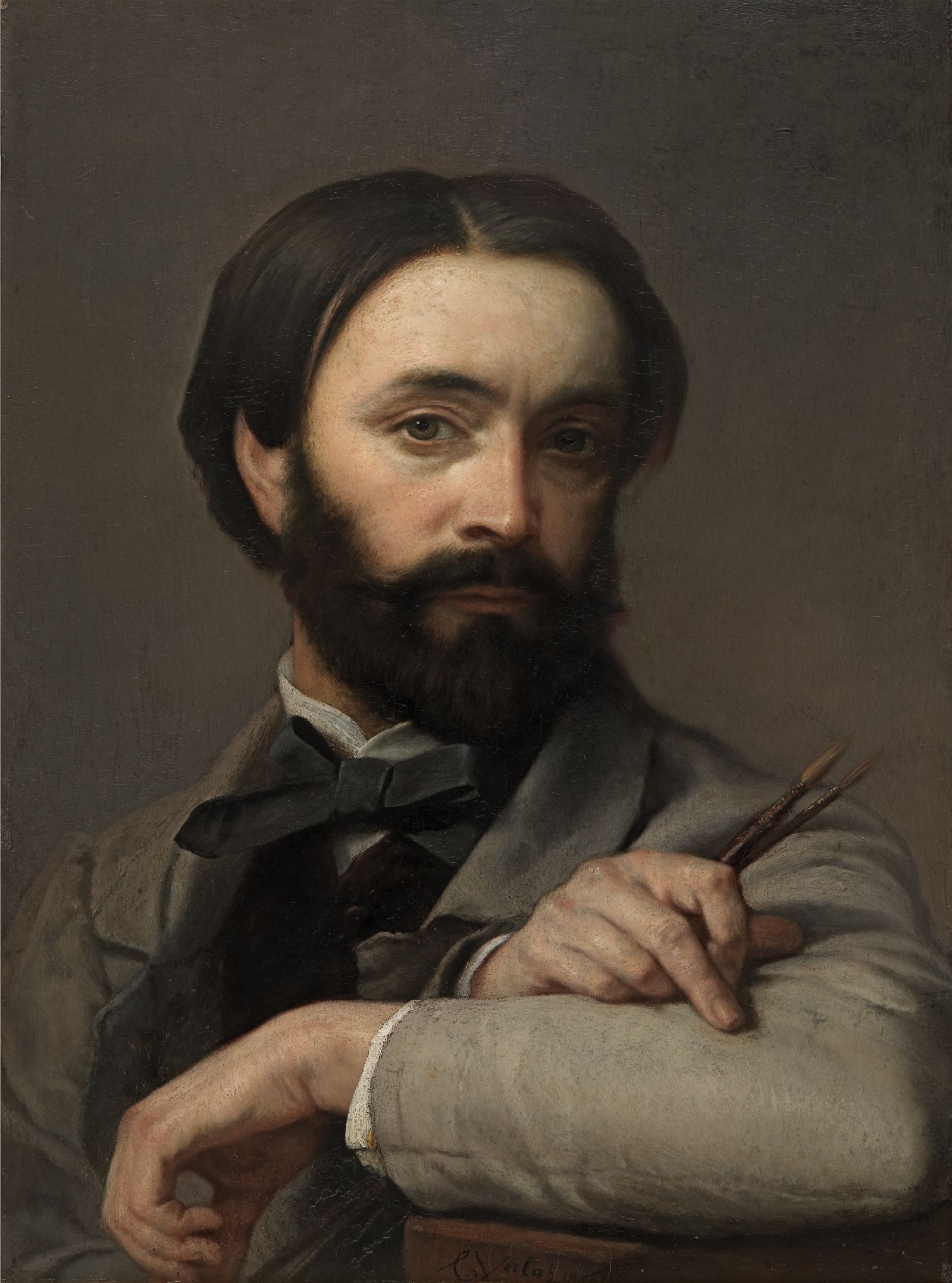Charles Verlat, Self Portrait