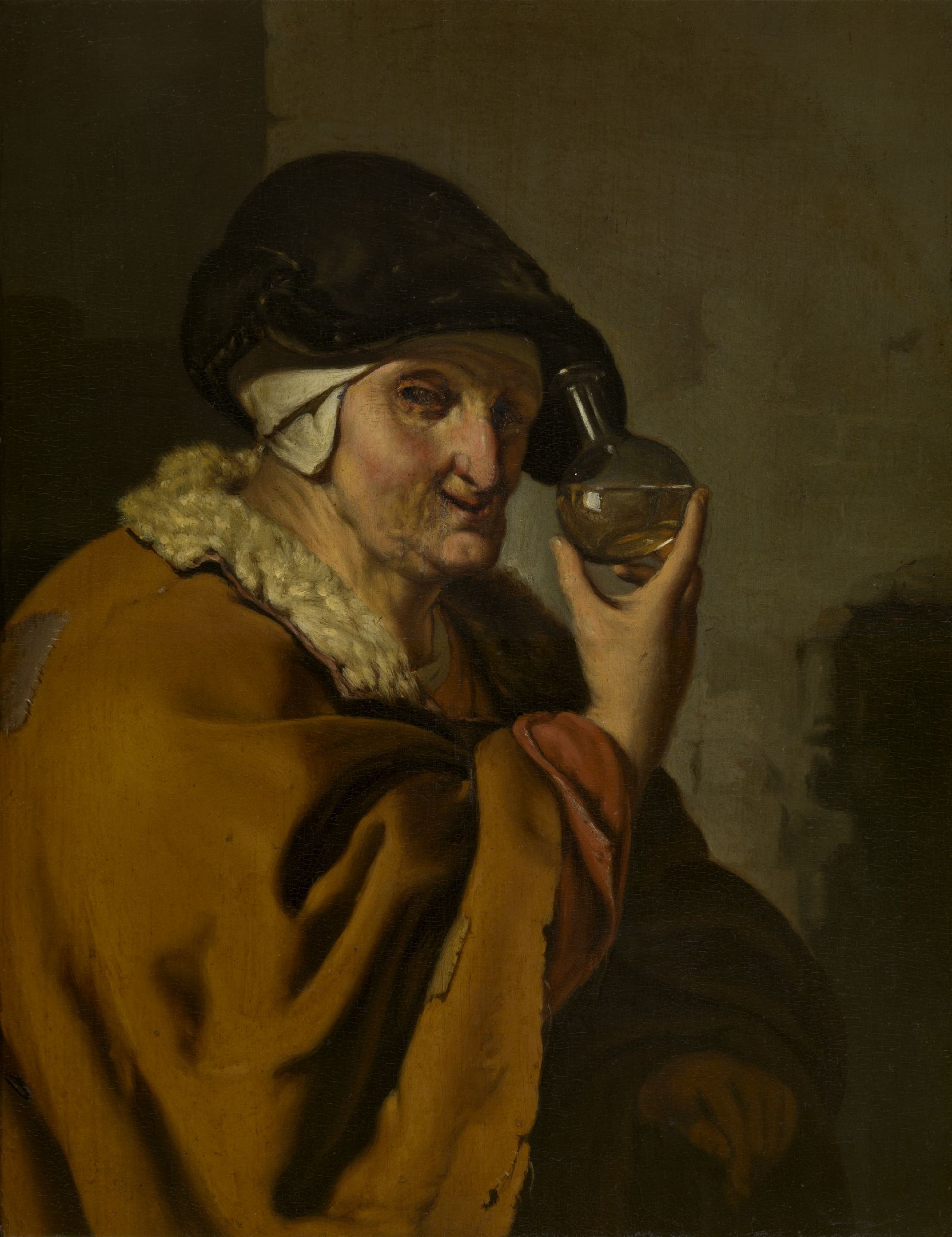 Ary de Vois, An Old Woman with a Bottle