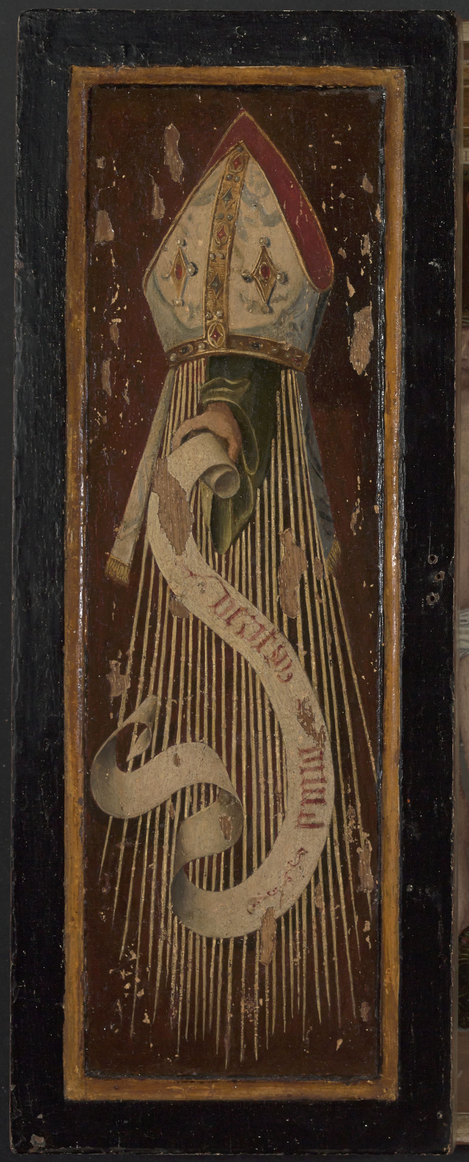 Goswin van der Weyden, Mitre and Motto of Tongerlo Abbey