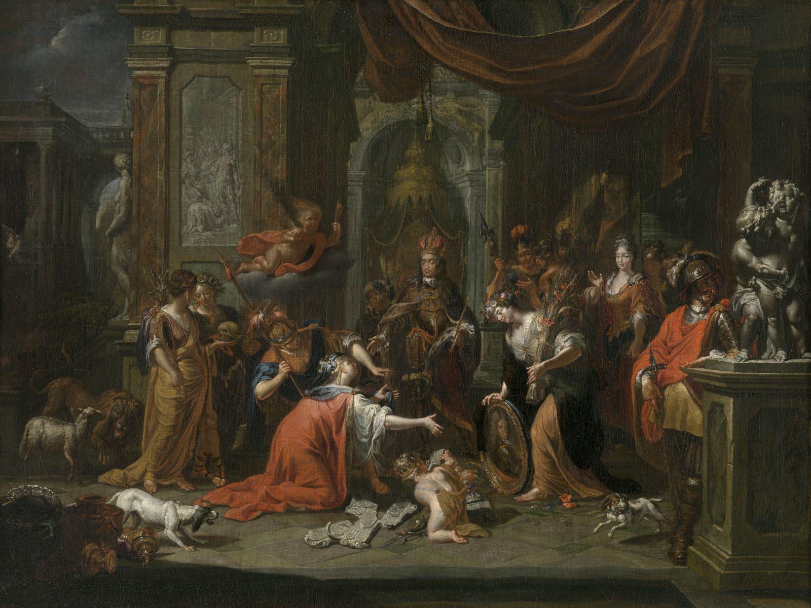 Jacques Ignatius de Roore, The City of Antwerp Honours the Austrian Dynasty