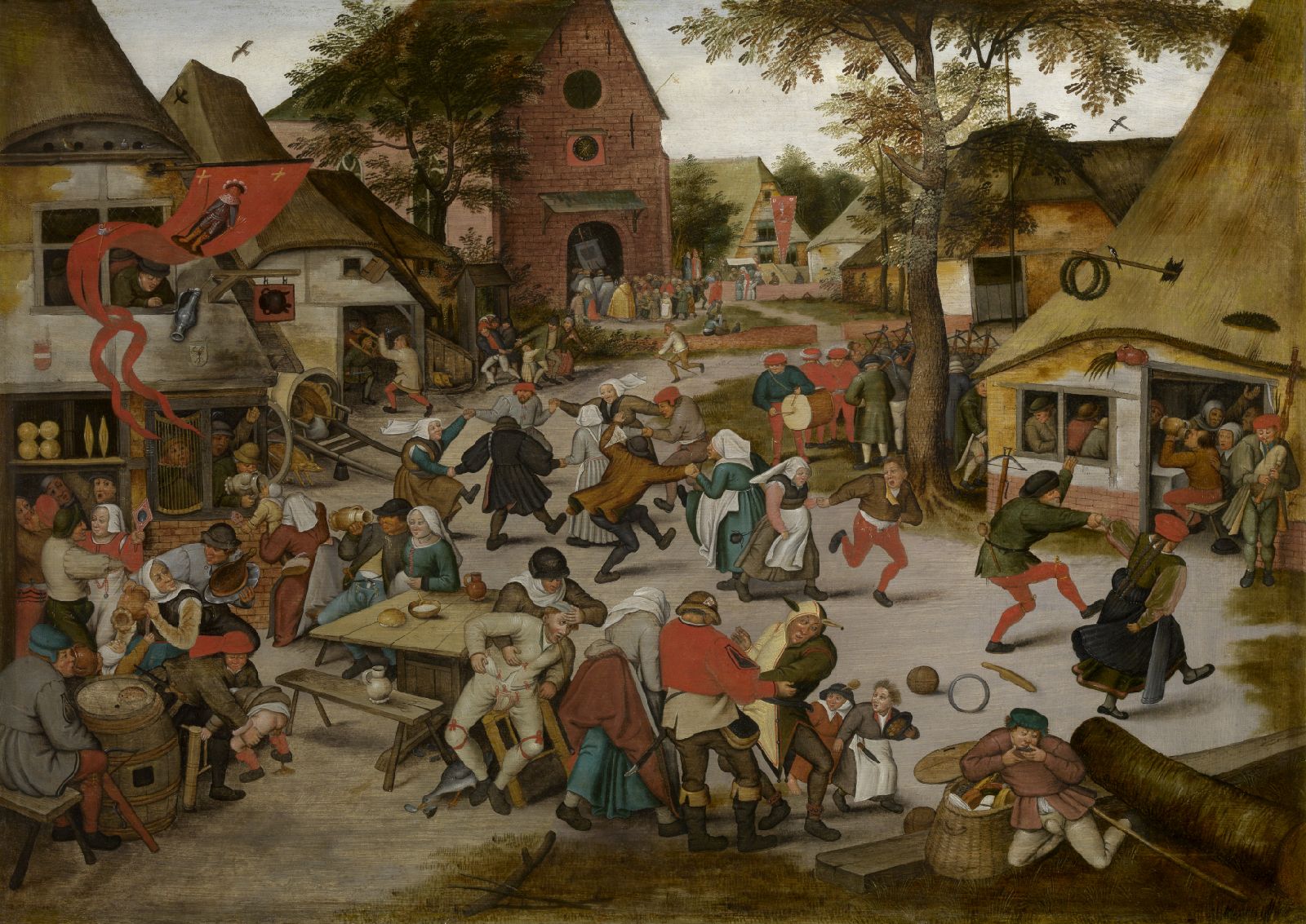 Pieter Brueghel II, Kermis of Saint George
